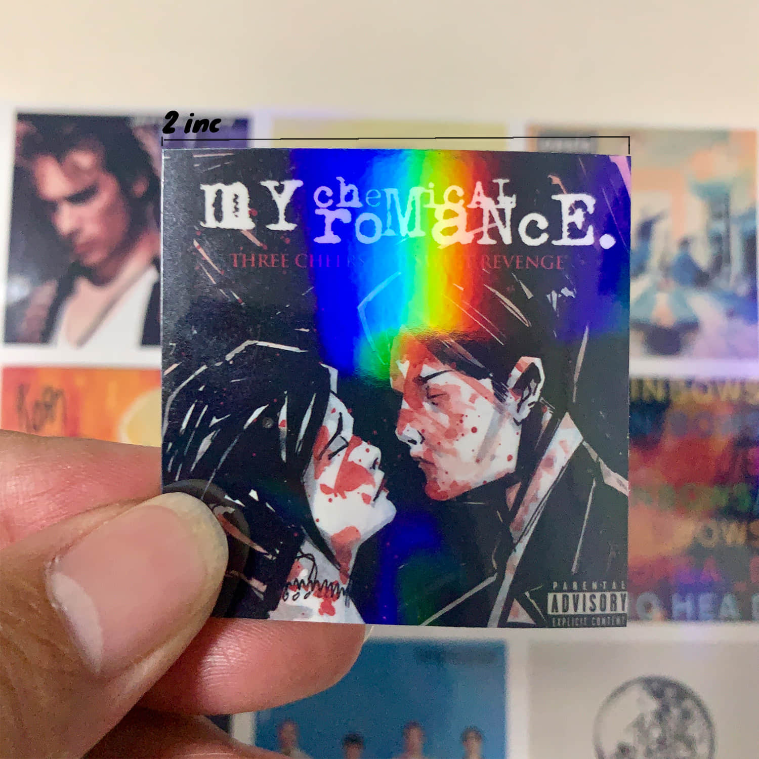 Custom Album Cover Stickers