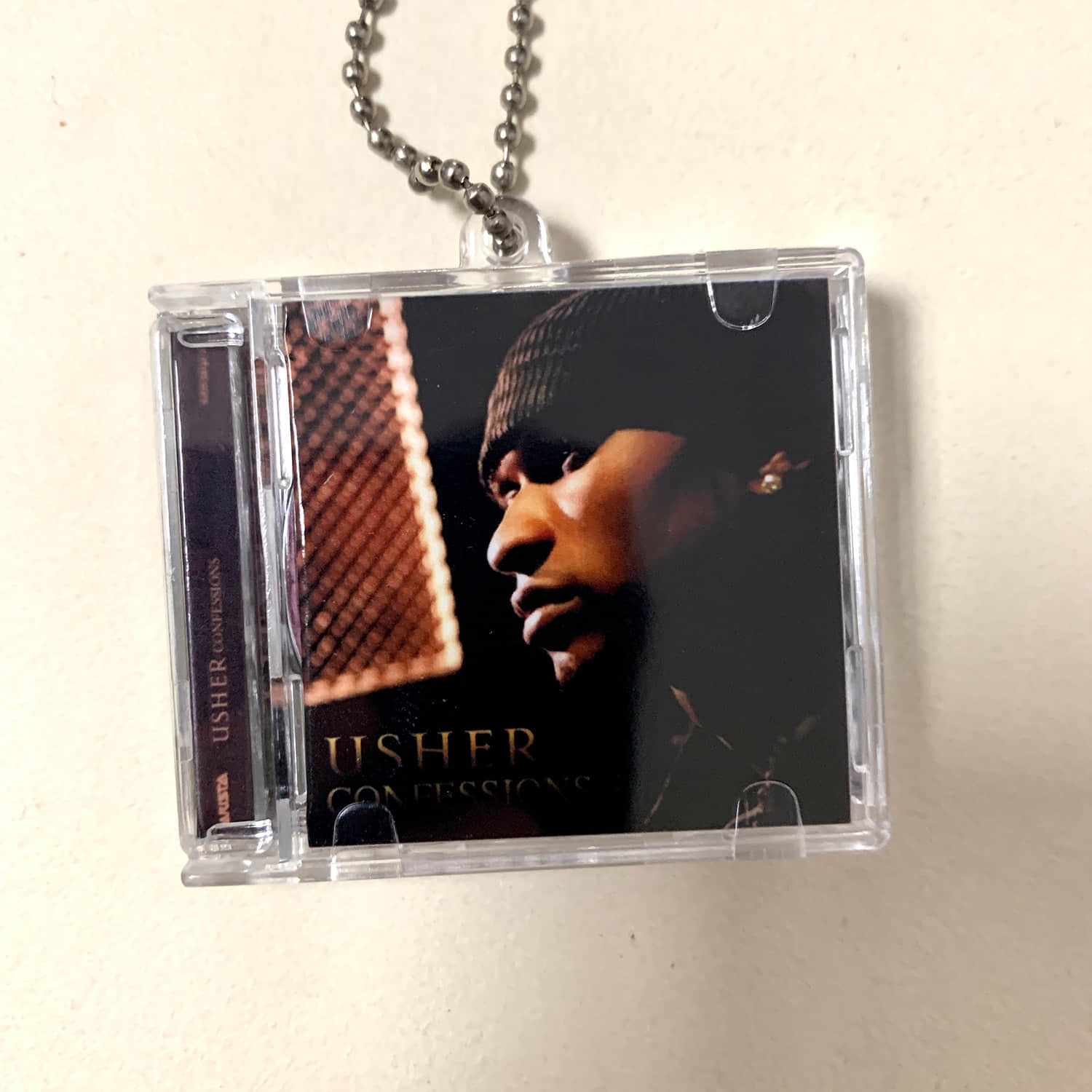 Usher Little CD Album Cover Keychains – My Way - Confessions