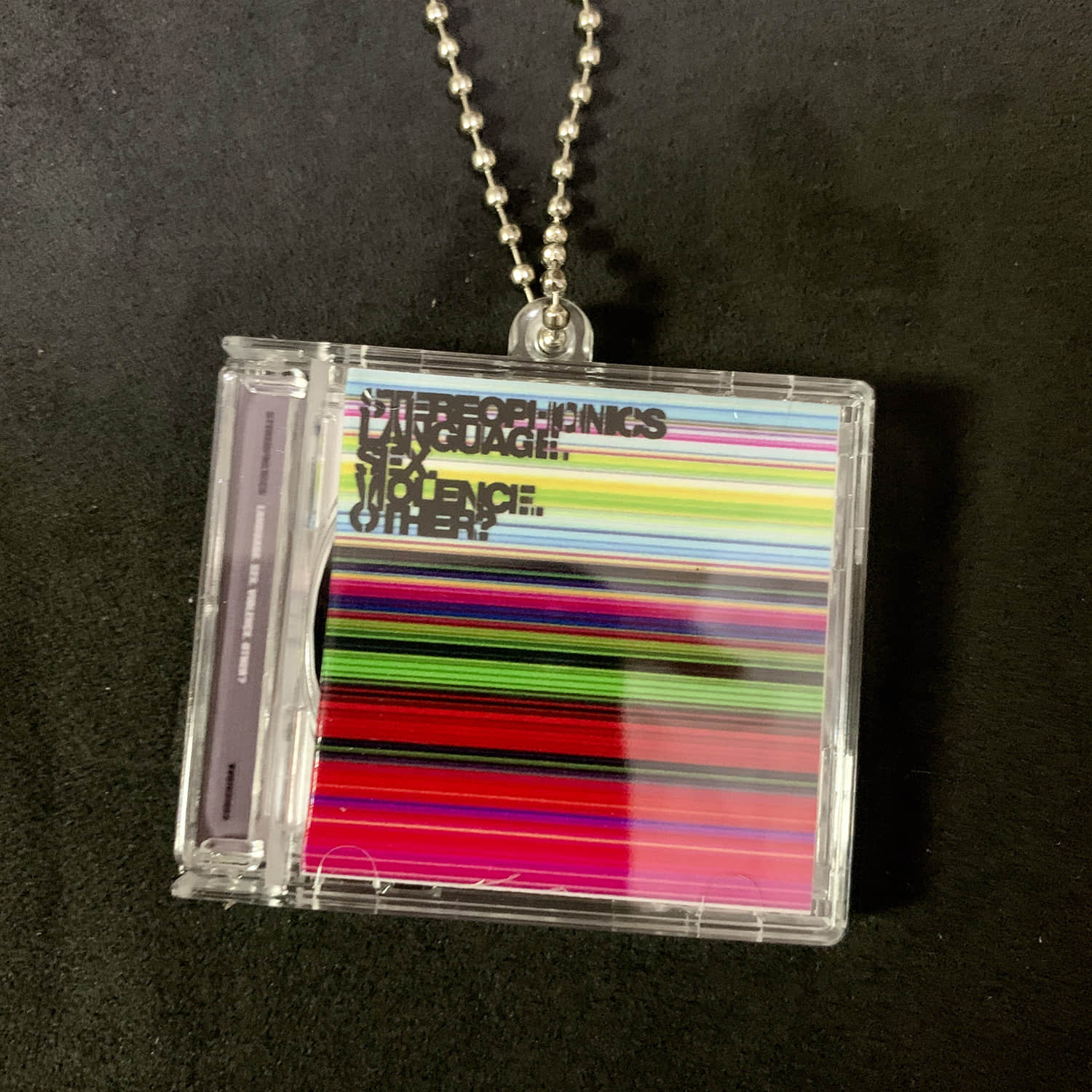 Stereophonics Little CD Album Cover Keychains – Language. Sex. Violence. Other?