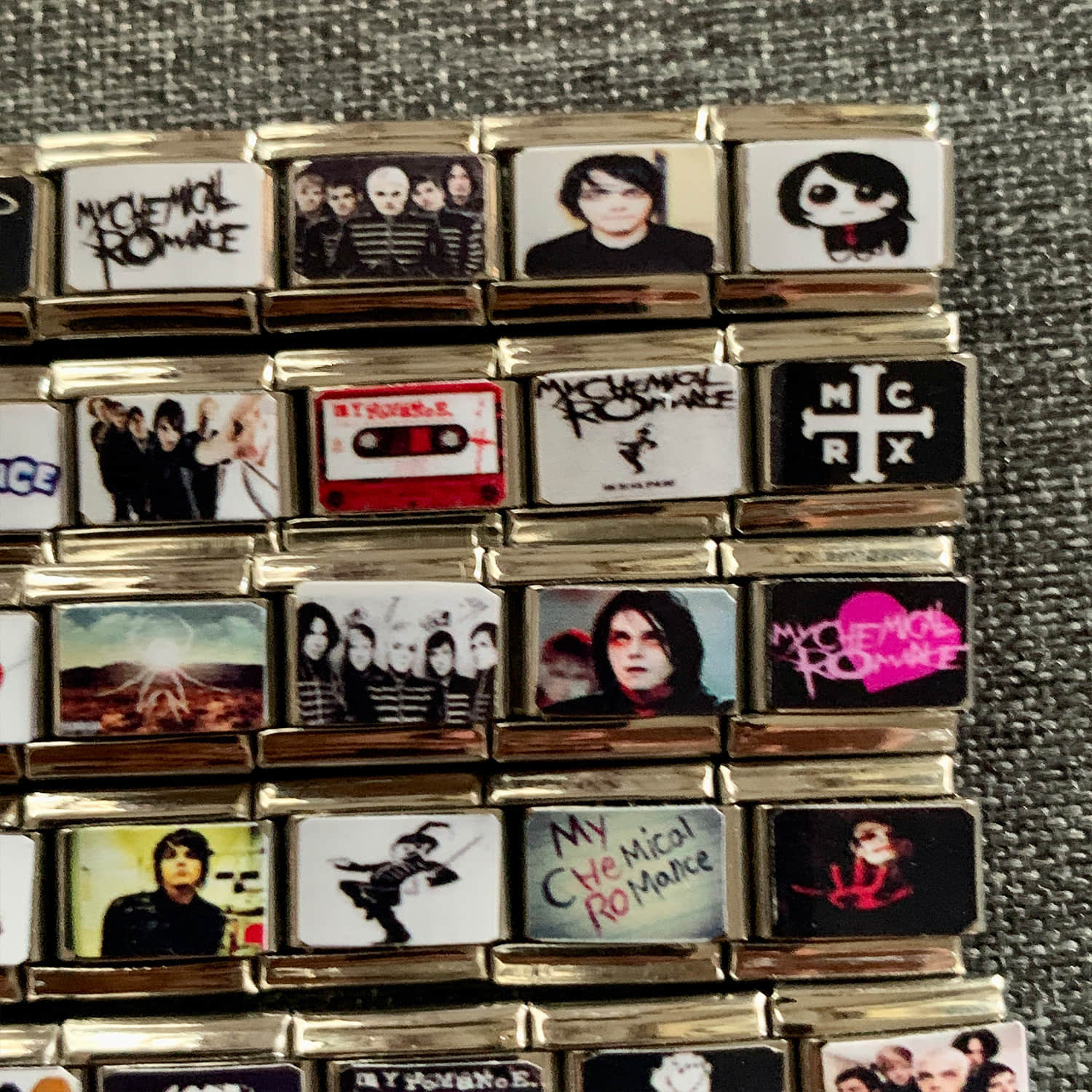 My Chemical Romance Band  Italian Bracelet