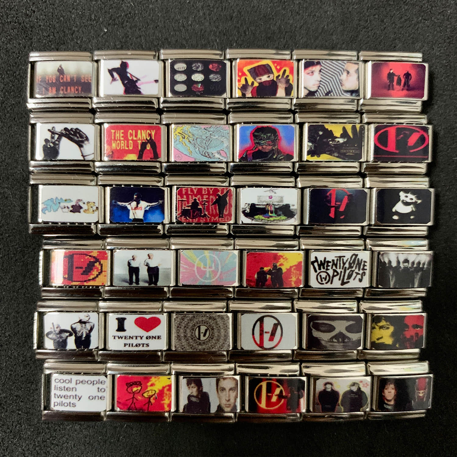 Twenty One Pilots Band  Italian Bracelet