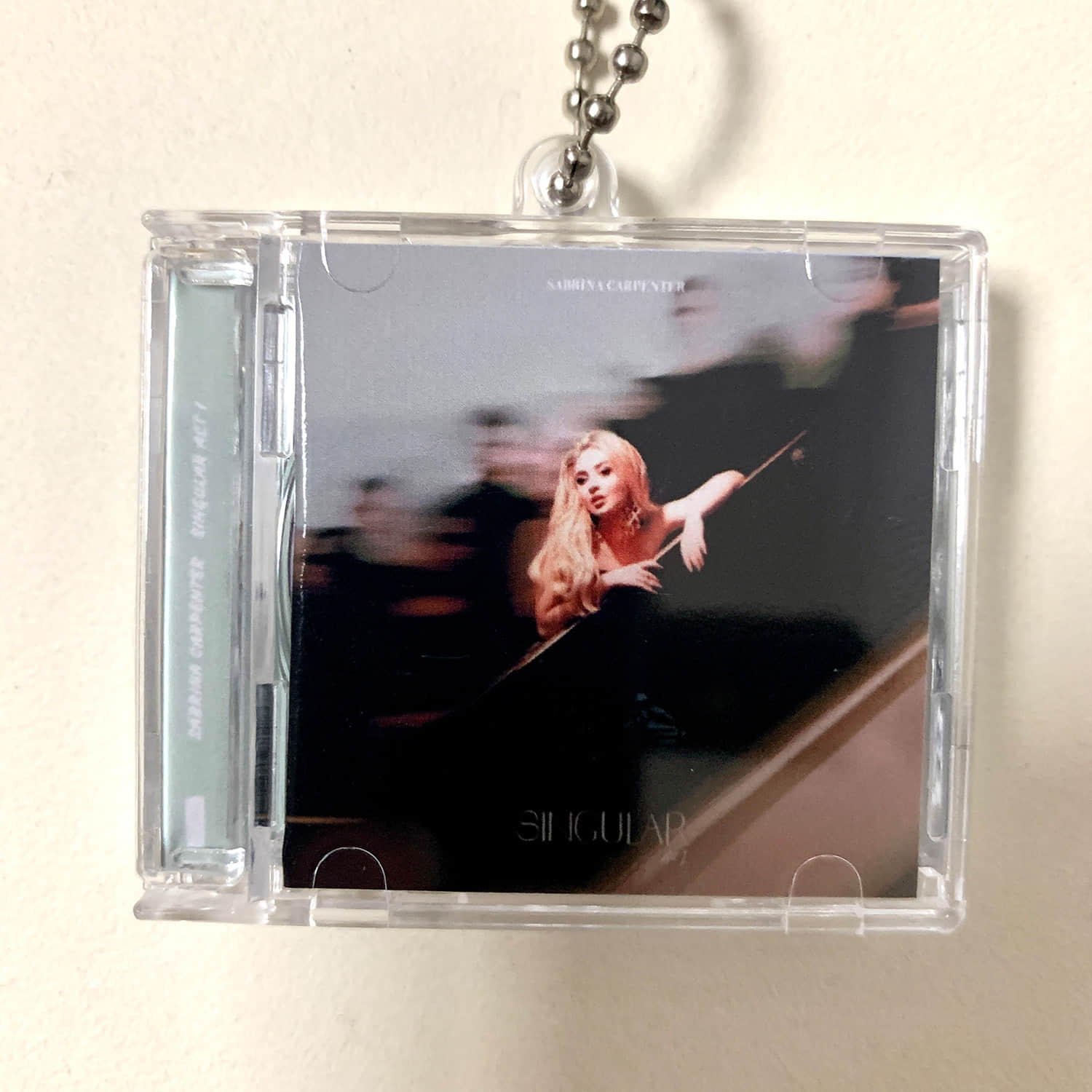 Sabrina Carpenter Little CD Album Cover Keychains – Short N' Sweet -Emails I Can't Send - Singular Act I