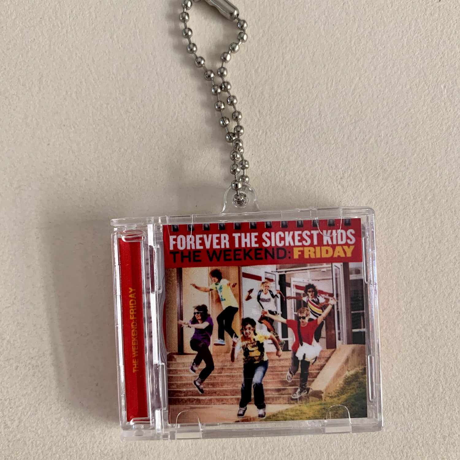 Forever The Sickest Kids Little CD Album Cover Keychains  – The Weekend: Friday