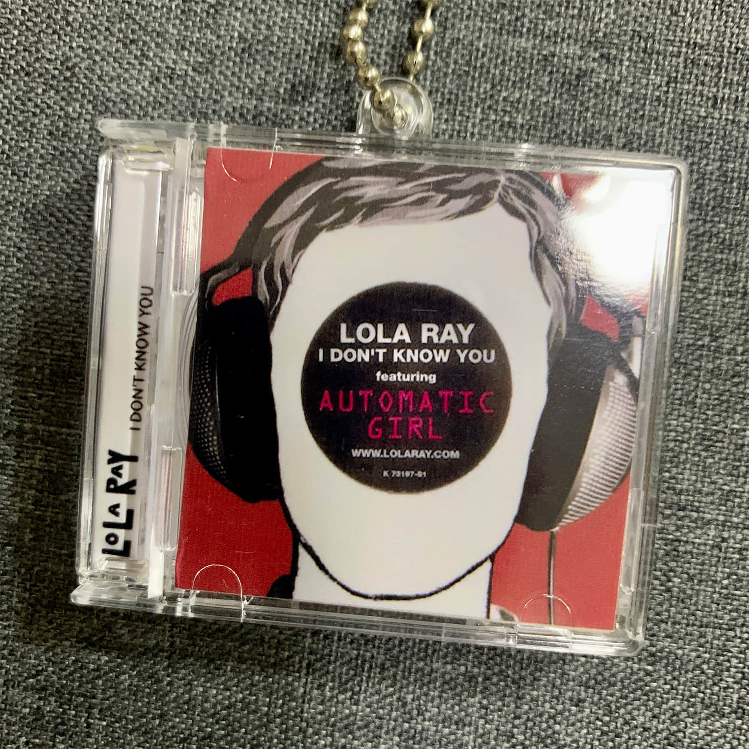 Lola Ray Little CD Album Cover Keychains – I Don't Know You