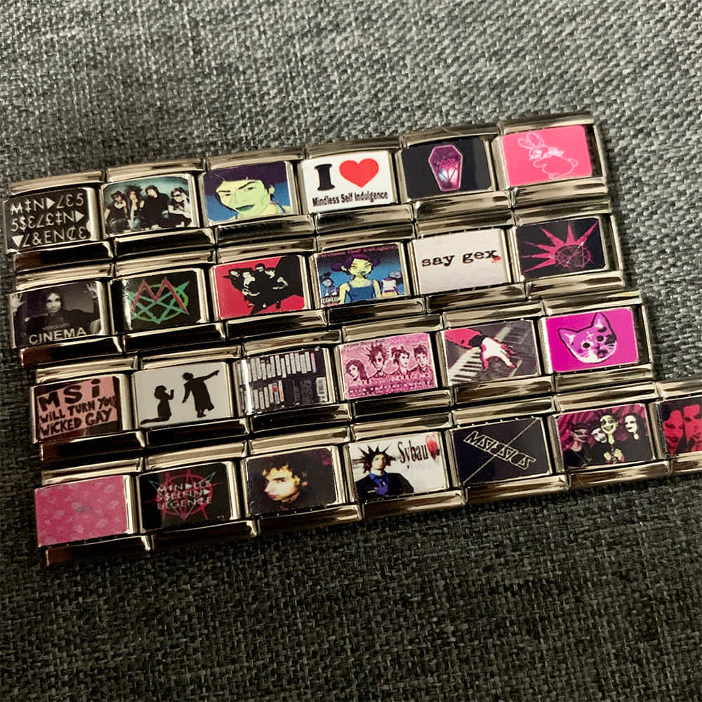 MSI Mindless Self Indulgence Band Italian Bracelet