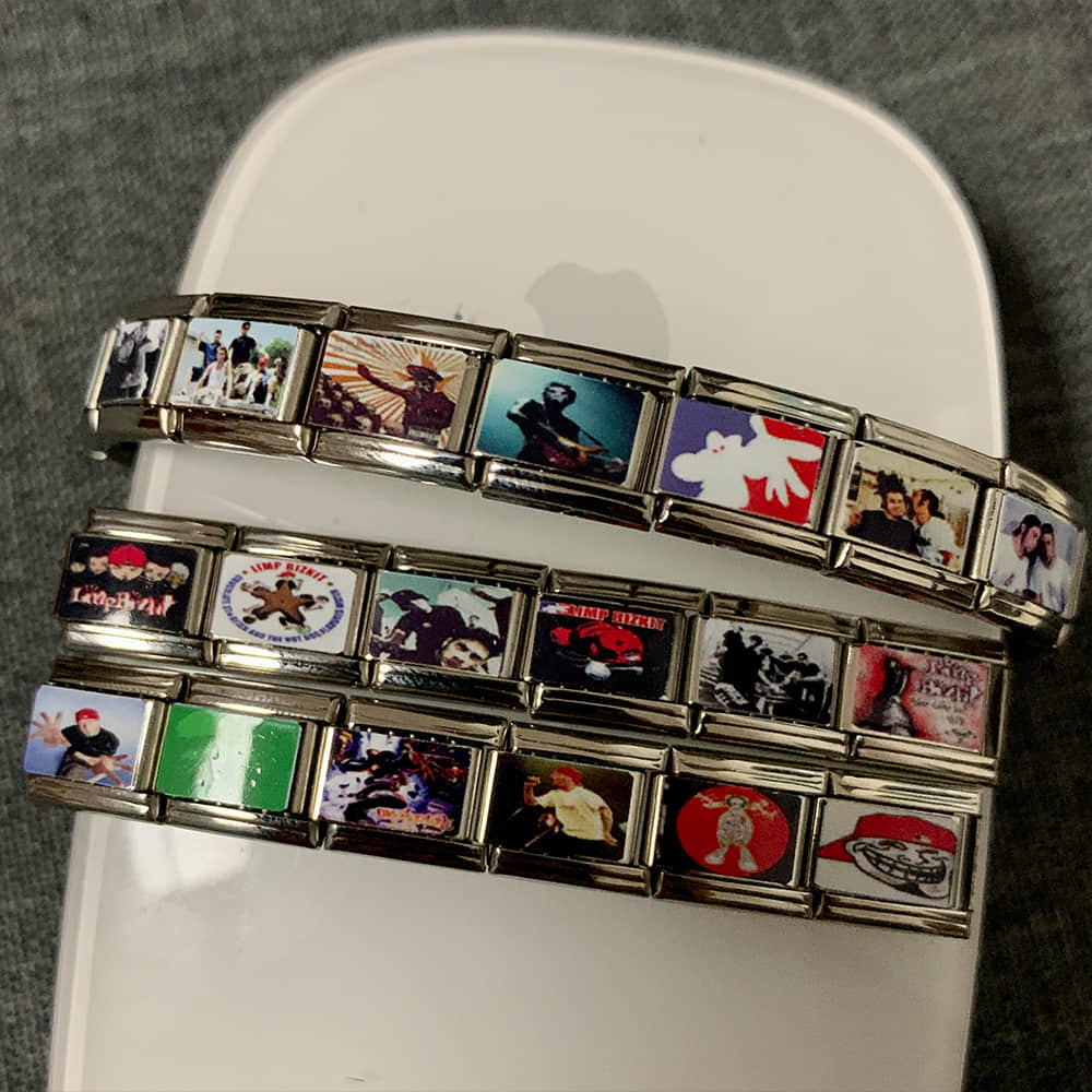 Limp Bizkit Band Italian Bracelet