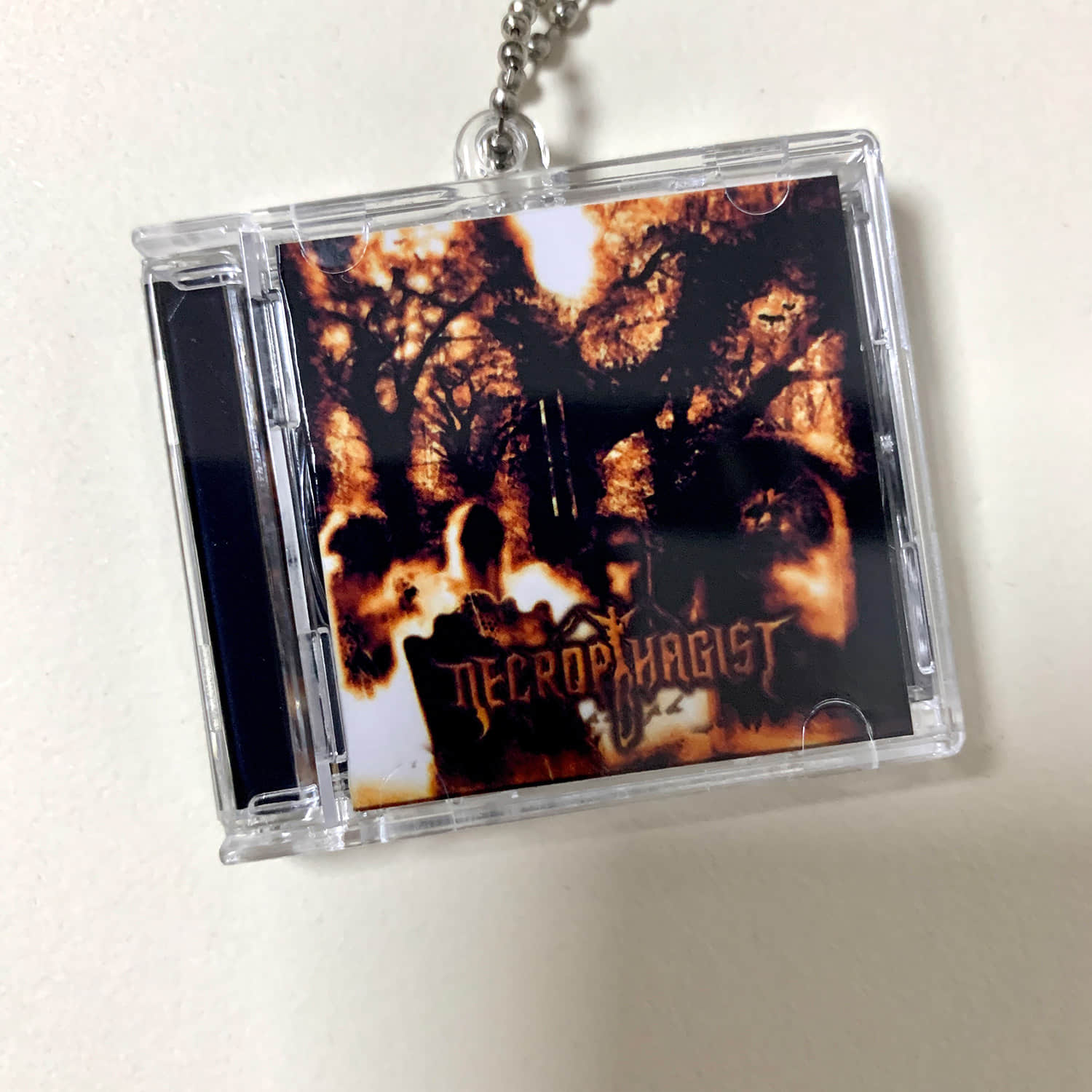 Necrophagist Little CD Album Cover Keychains - Epitaph