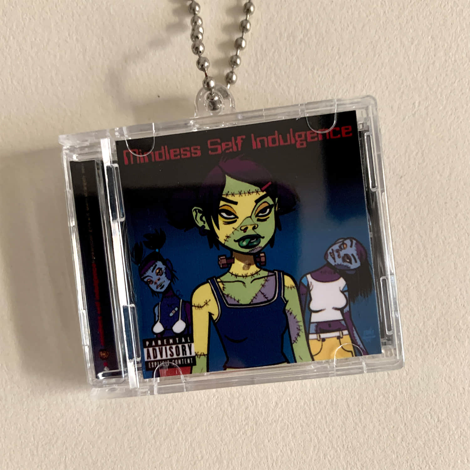 Mindless Self Indulgence(MSI) Little CD Album Cover Keychains - If -Frankenstein Girls Will Seem Strangely Sexy