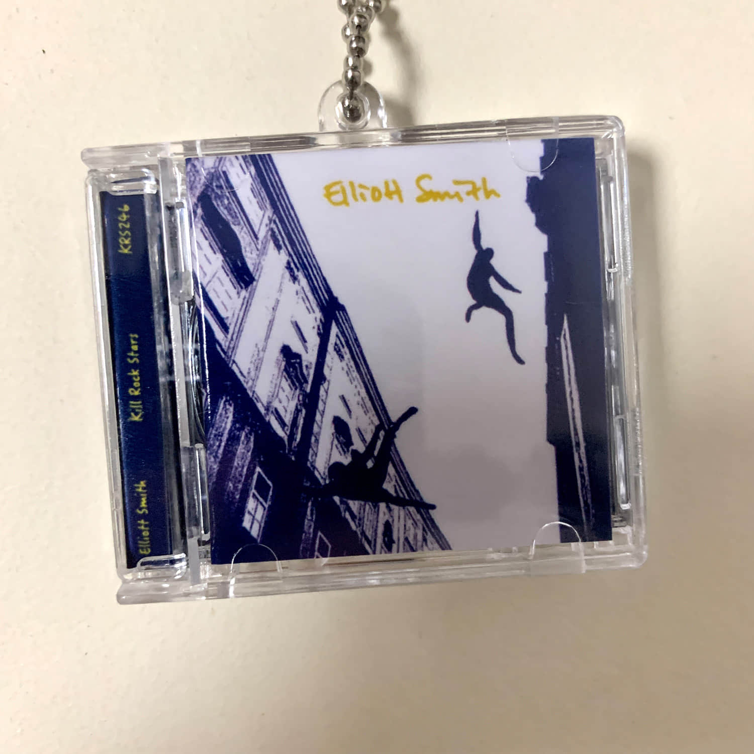 Elliott Smith Little CD Album Cover Keychains  - Either Or - Elliott Smith