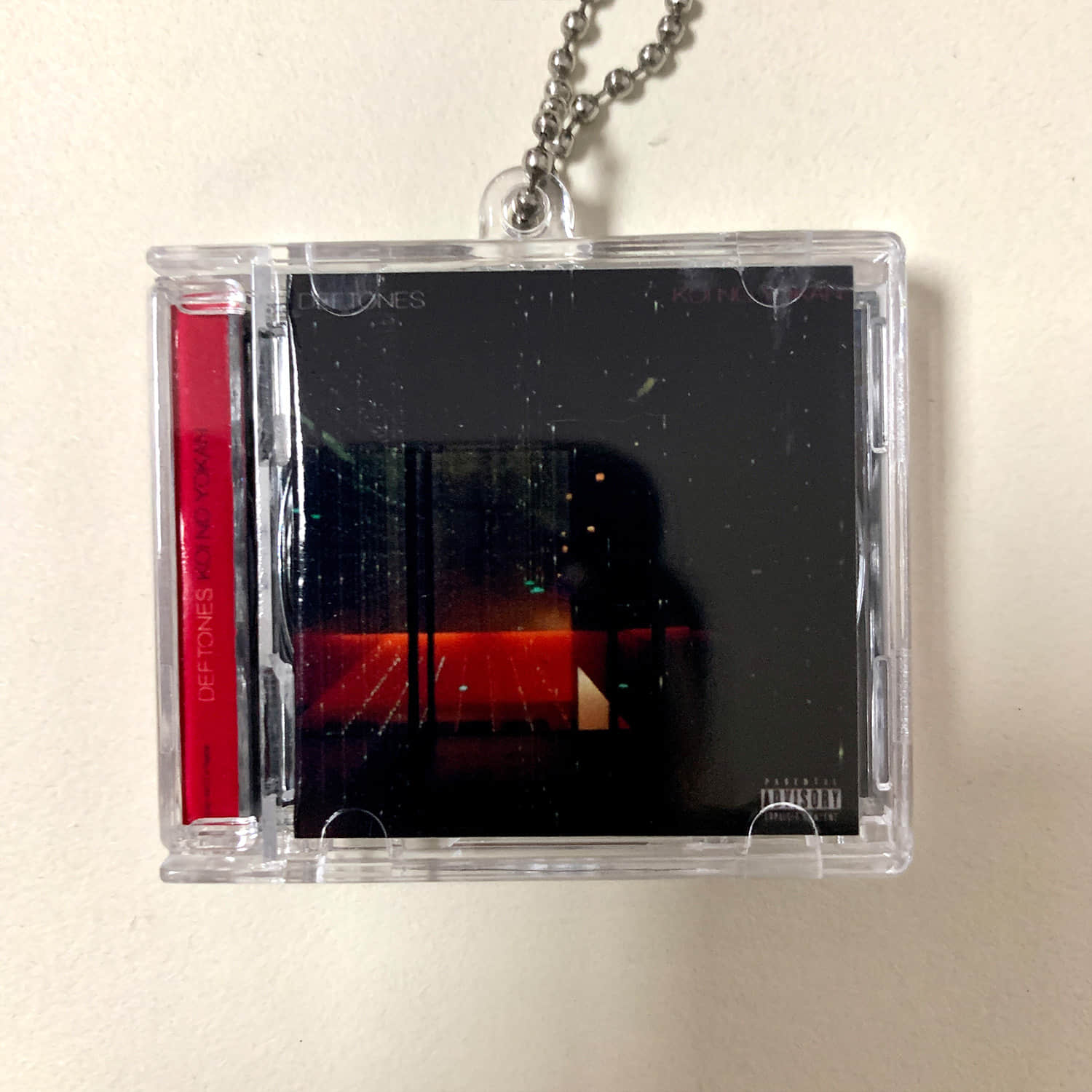 Deftones Little CD Album Cover Keychains - Around the Fur - Saturday Night Wrist -Deftones - Adrenaline - Koi No Yokan -Diamond Eyes - White Pony