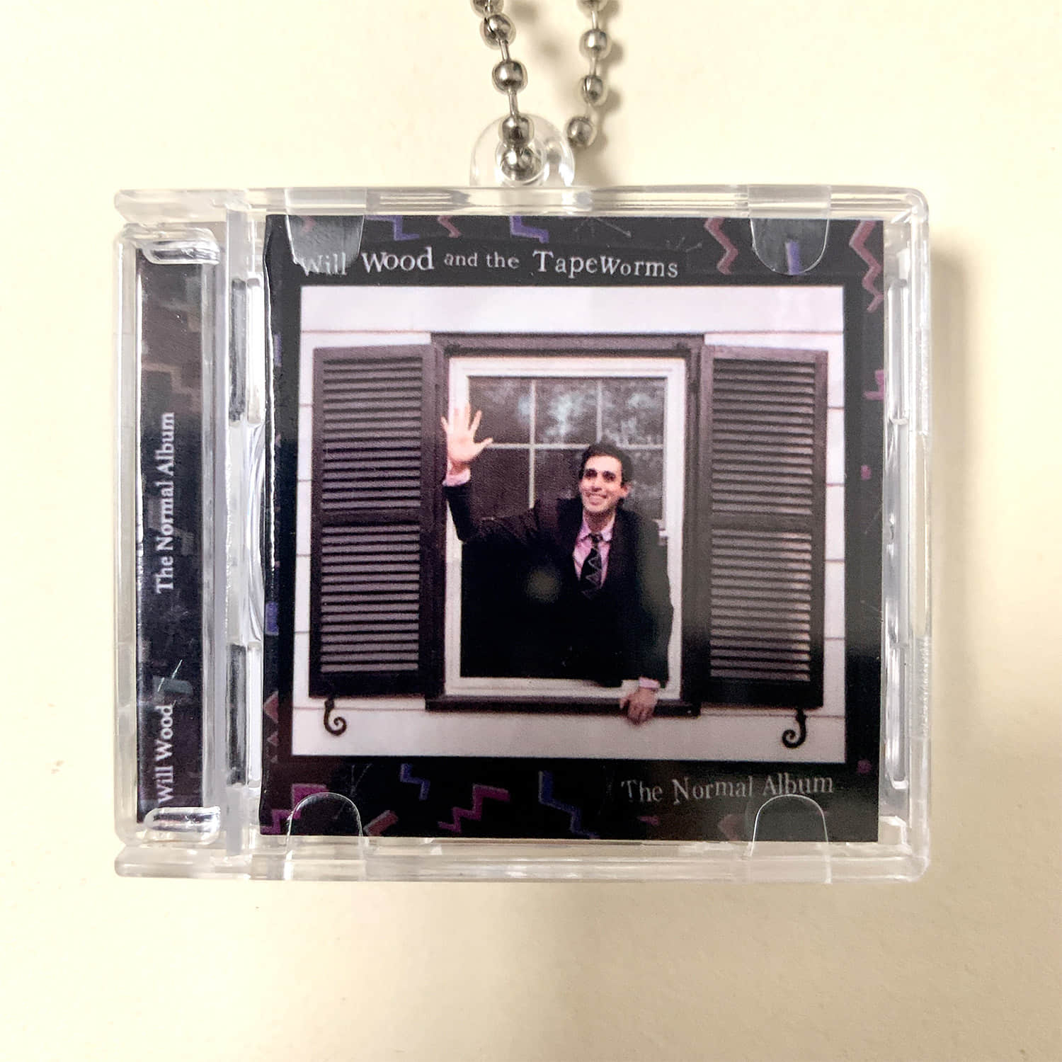 Will Wood Little CD Album Cover Keychains - In Case I Make It - The Normal Album - Self-Ish