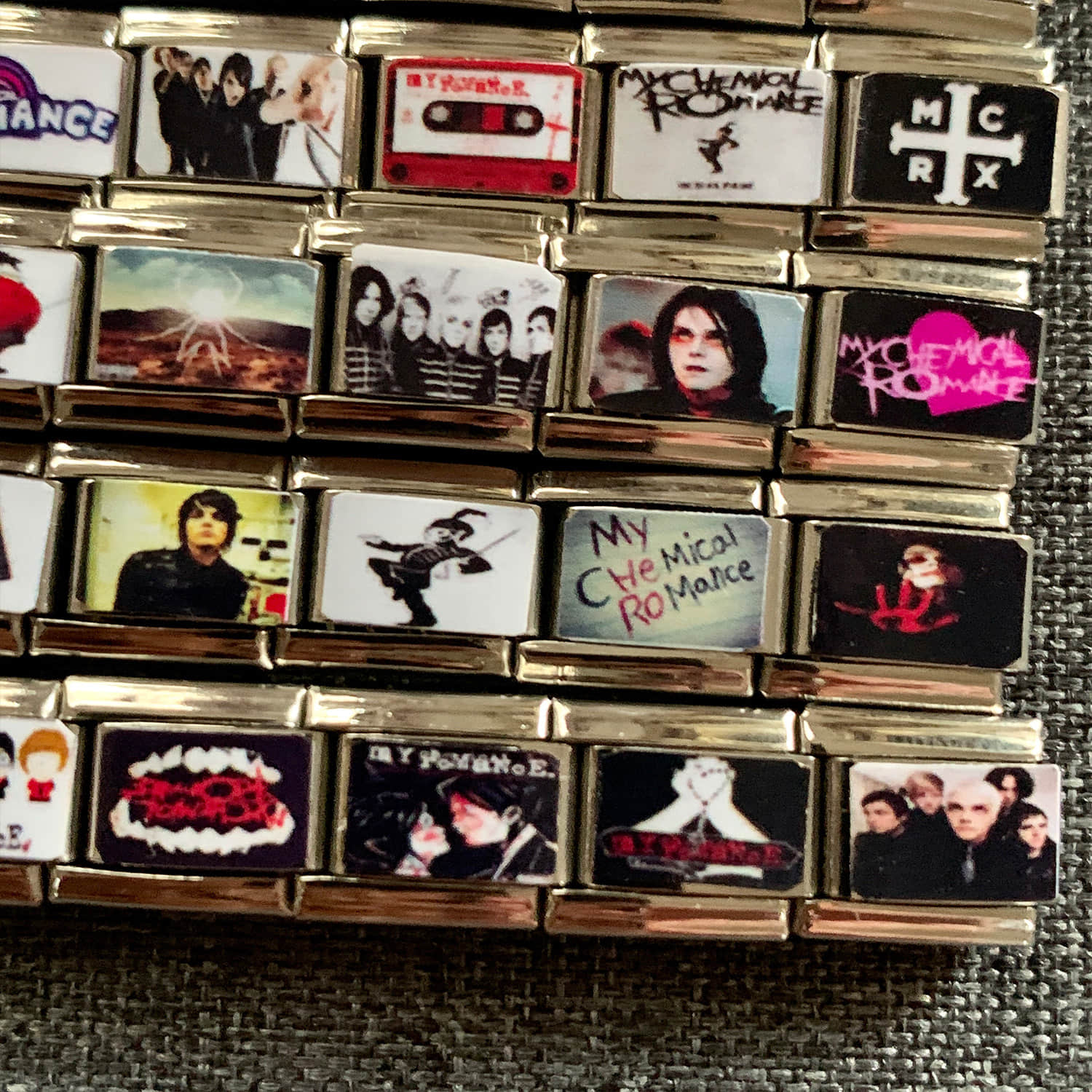 My Chemical Romance Band  Italian Bracelet