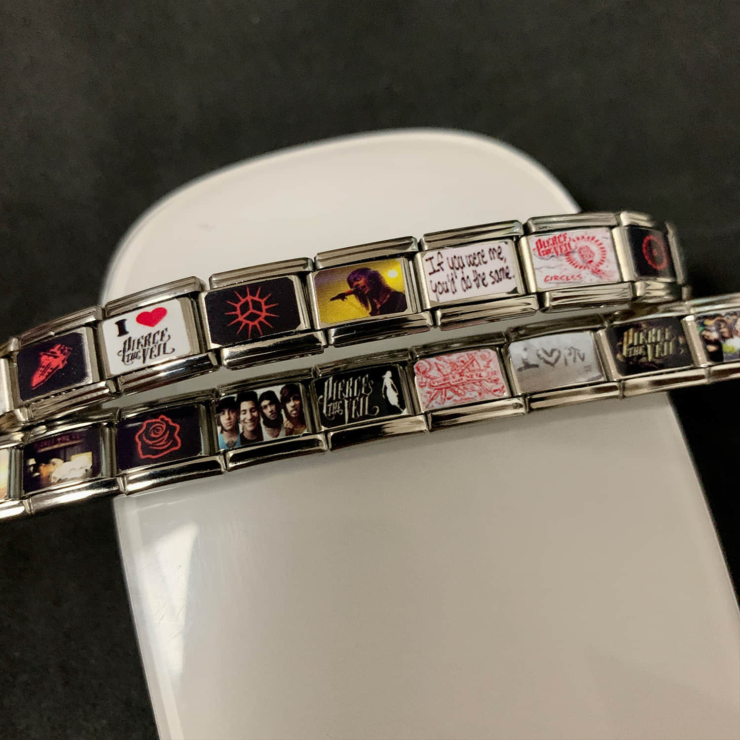 Pierce The Veil Band  Italian Bracelet