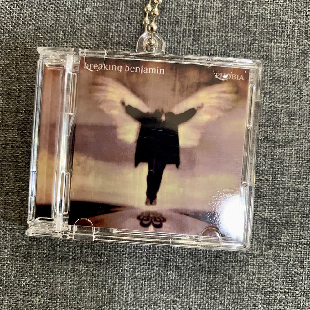 Breaking Benjamin Little CD Album Cover Keychains – Dear Agony