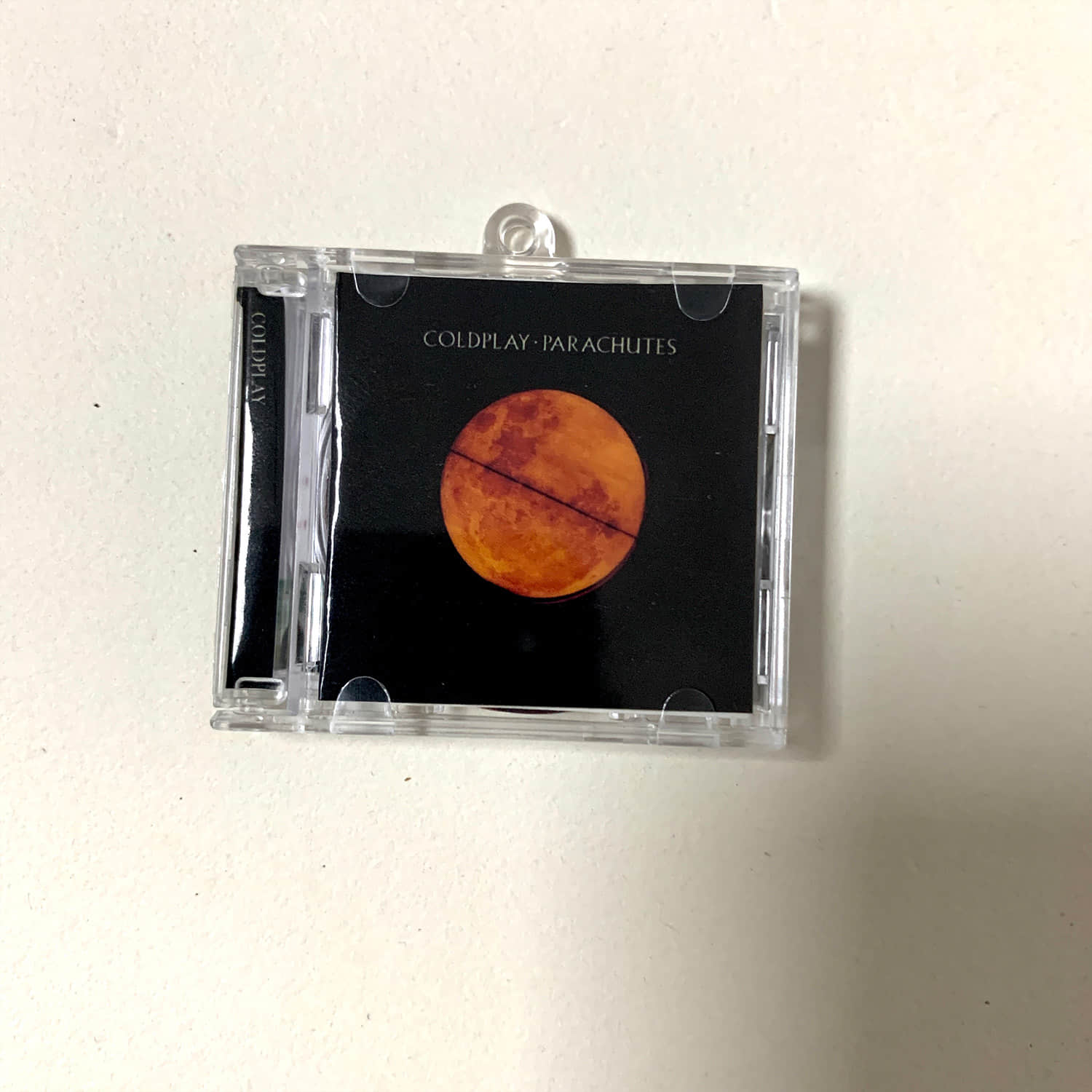 Coldplay Little CD Album Cover Keychains - Parachutes 
