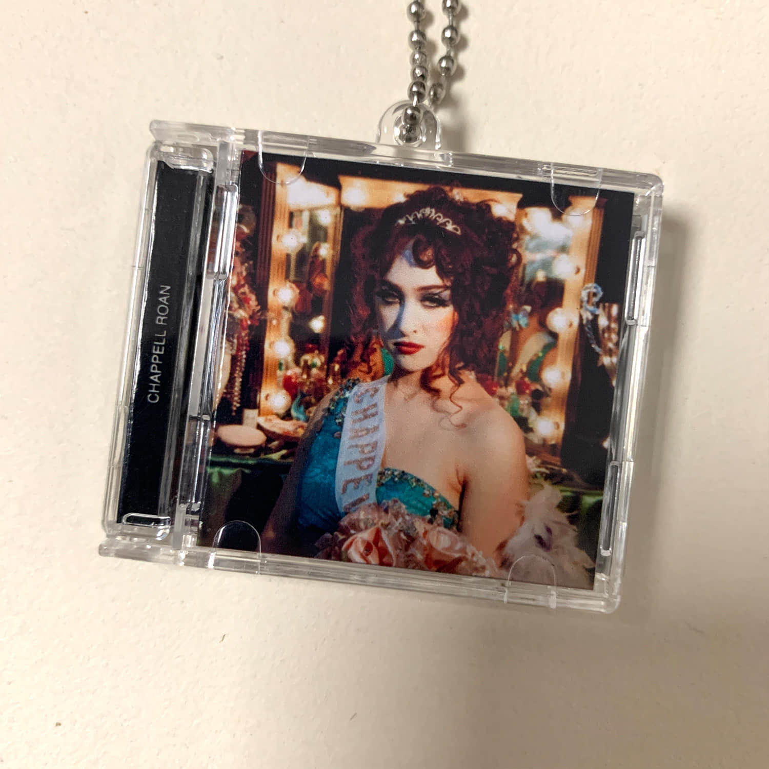 Chappell Roan Little CD Album Cover Keychains - The Rise And Fall Of A Midwest Princess