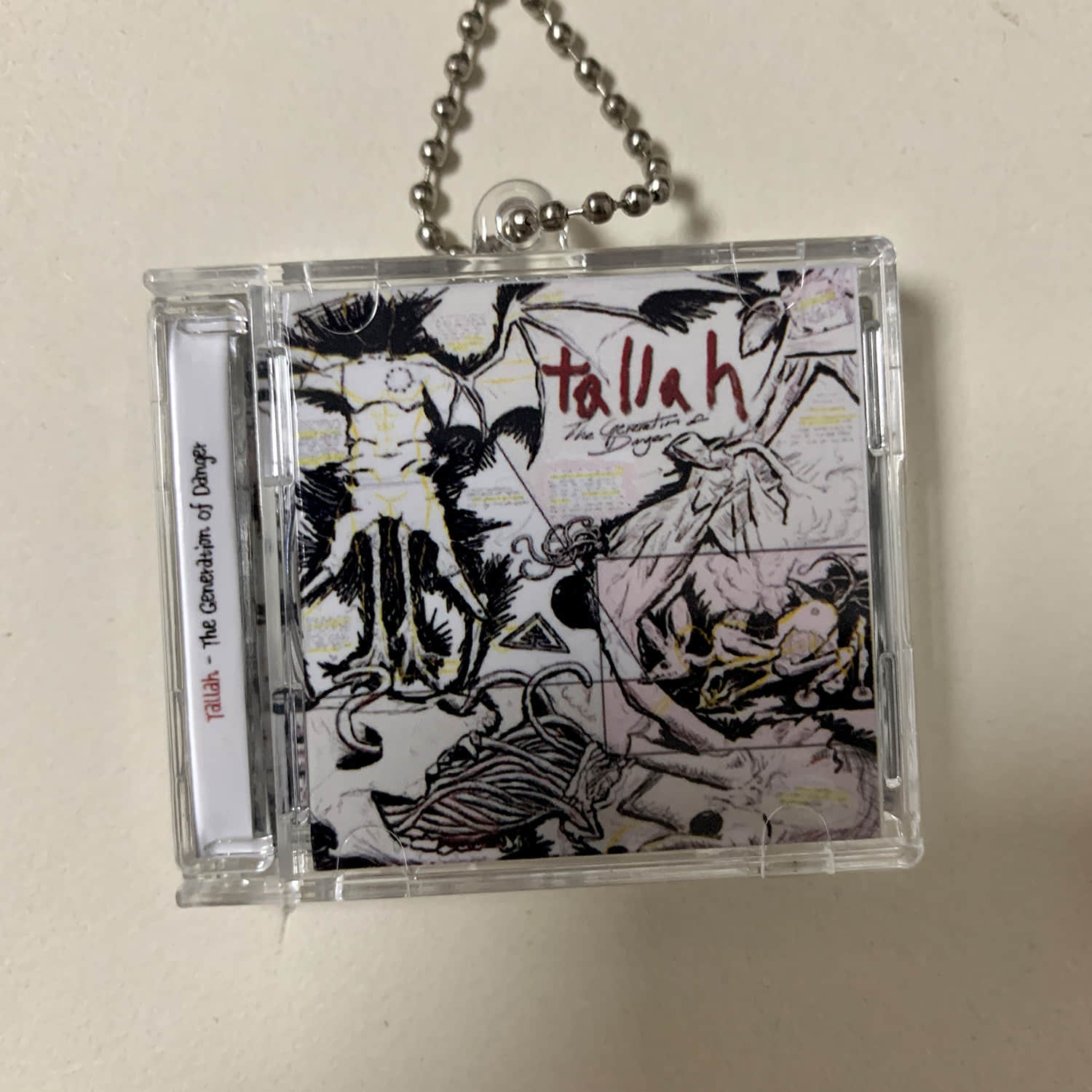 Tallah Little CD Album Cover Keychains - The Generation Of Danger - Matriphagy