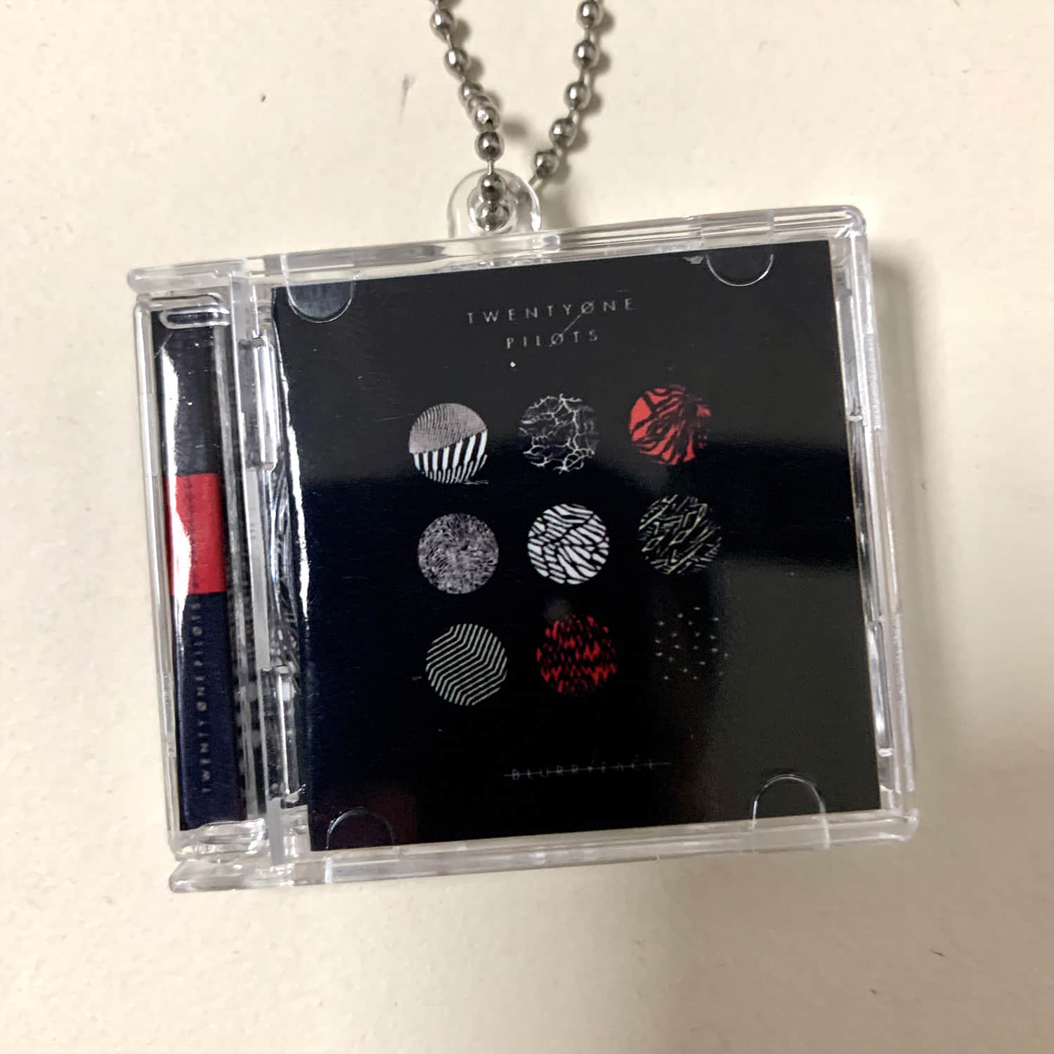 Twenty One Pilots Little CD Album Cover Keychains - Blurryface