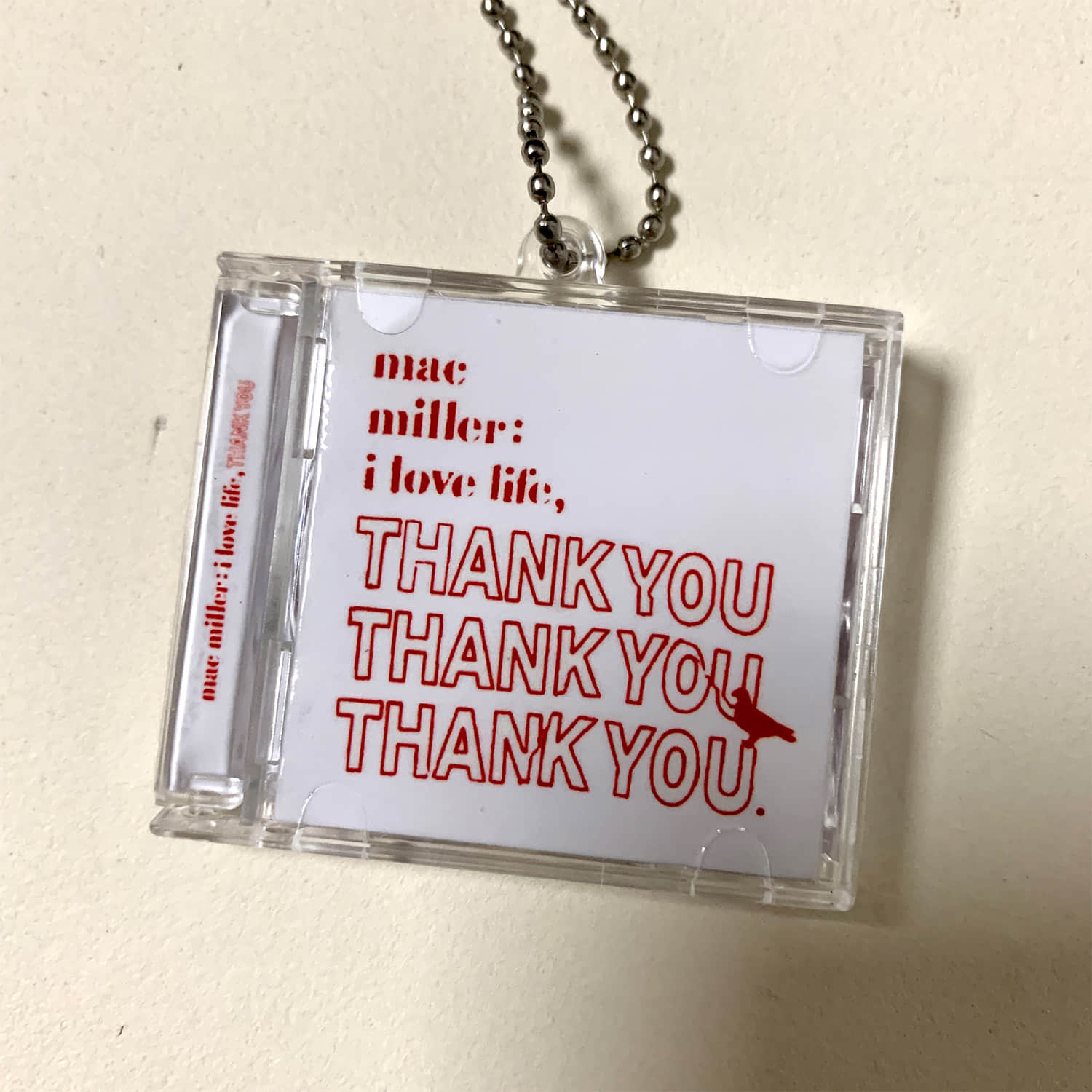 Mac Miller Little CD Album Cover Keychains - I Love Life_ Thank You 