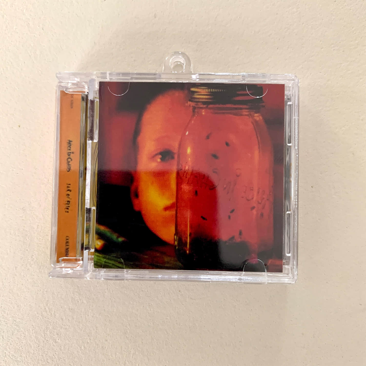 Alice In Chains Little CD Album Cover Keychains  - Facelift -Jar Of Flies