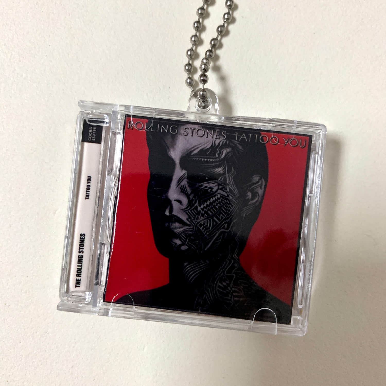 Rolling Stones Little CD Album Cover Keychains - Tattoo You