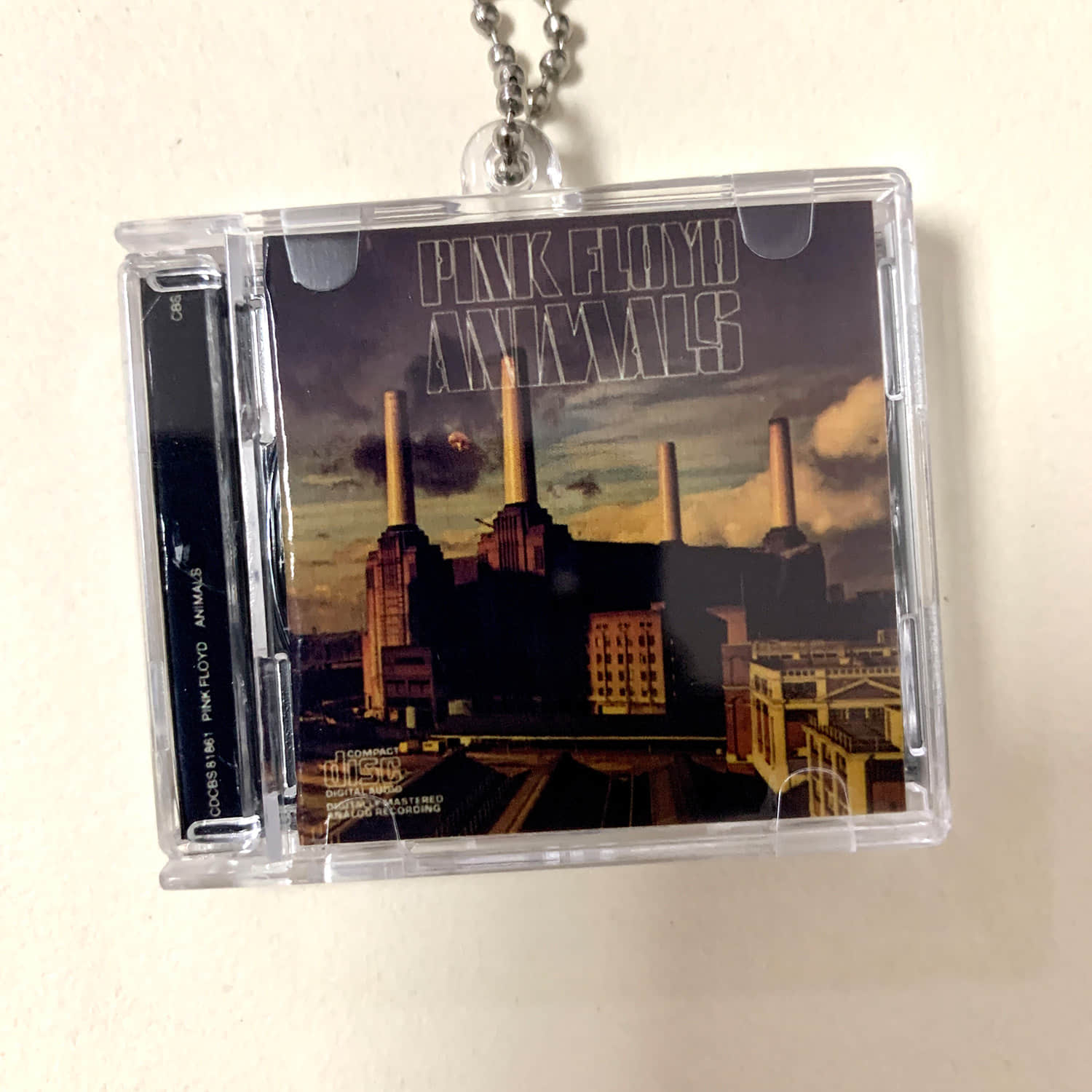 Pink Floyd Little CD Album Cover Keychains - The Dark Side Of The Moon