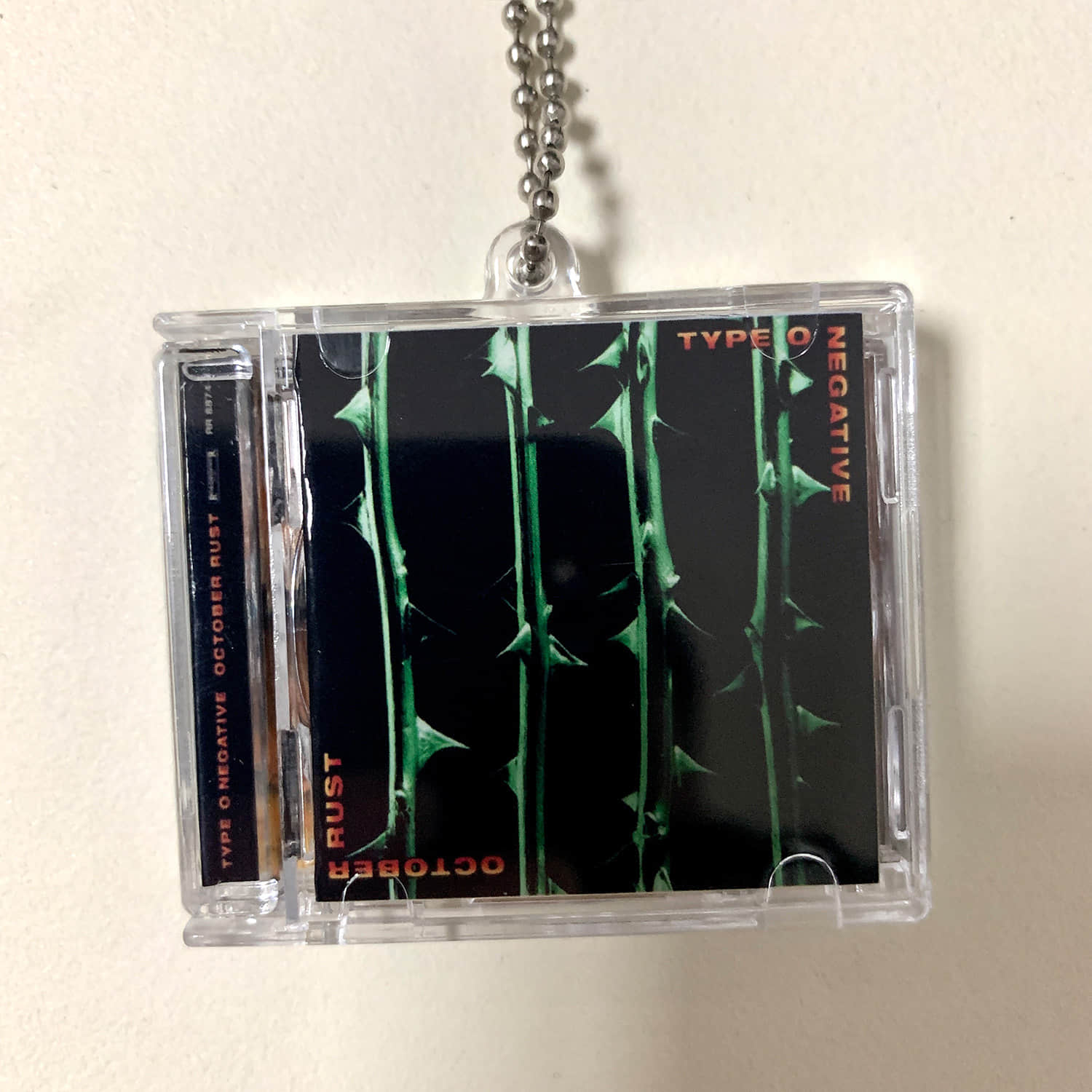 Type O Negative Little CD Album Cover Keychains - World Coming Down - October Rust