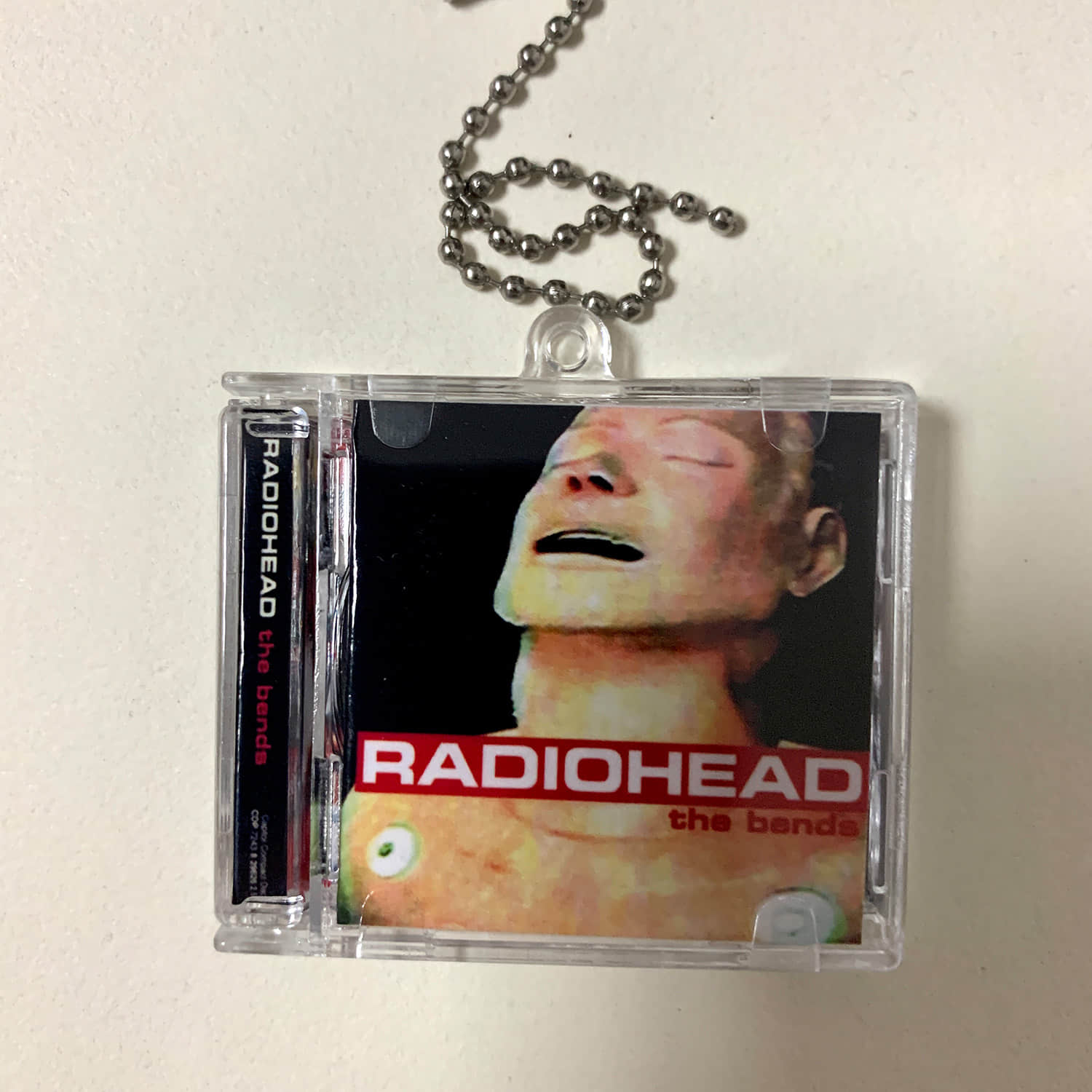 Radiohead Little CD Album Cover Keychains - Pablo Honey -  OK Computer - Kid A - In Rainbows - The Bends - Amnesiac