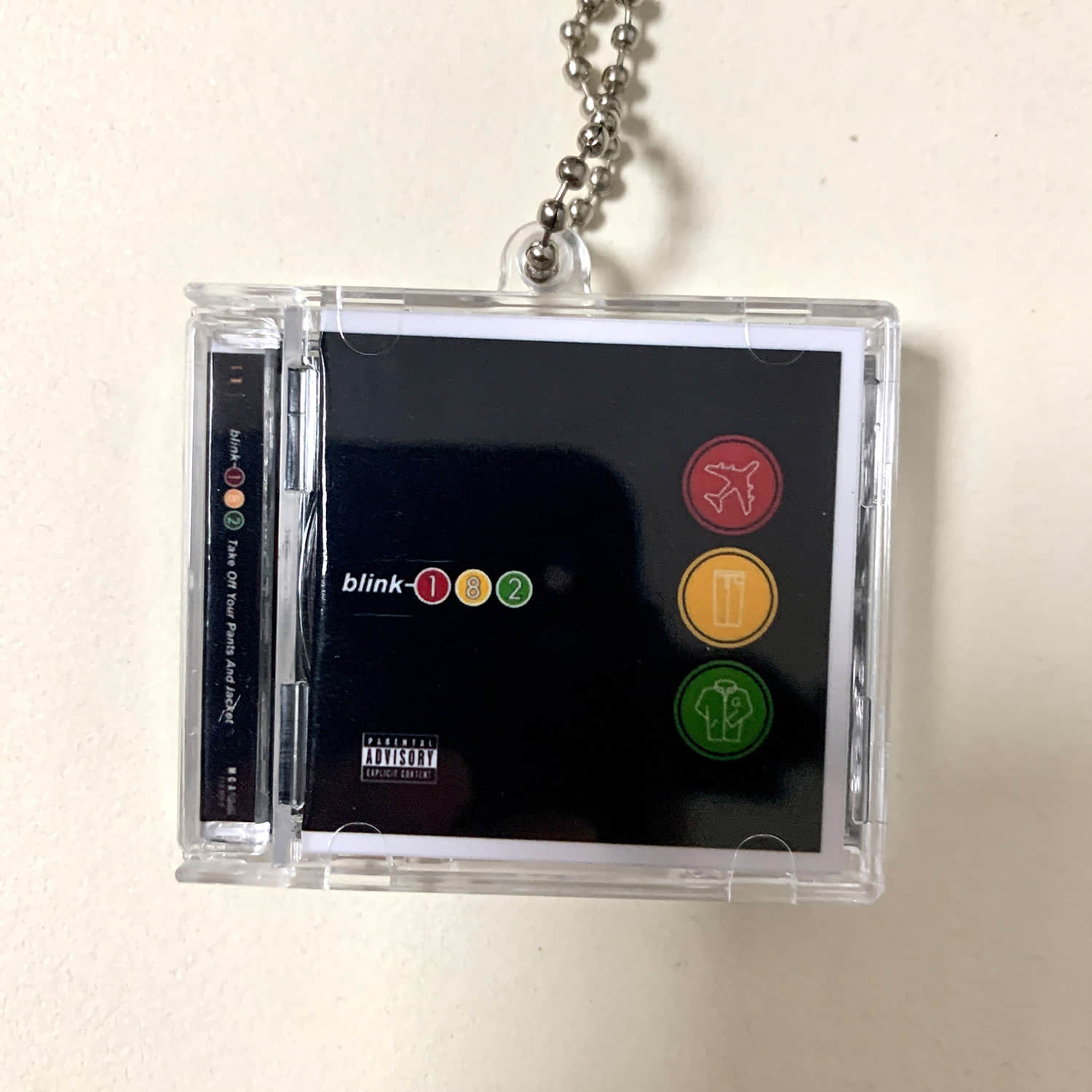 Blink-182 Little CD Album Cover Keychains - Blink-182 -Take Off Your Pants And Jacket