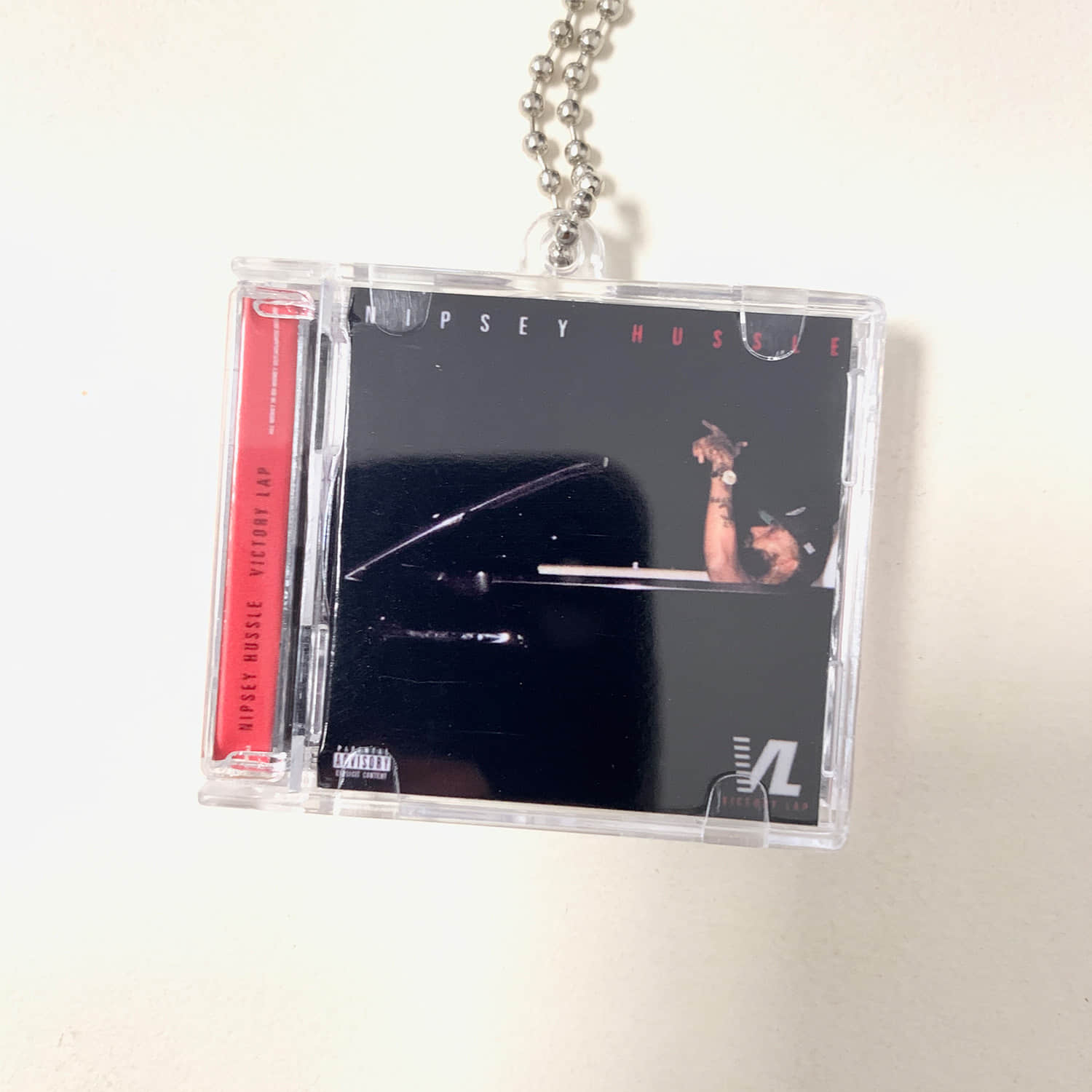 Nipsey Hussle Little CD Album Cover Keychains – Victory Lap