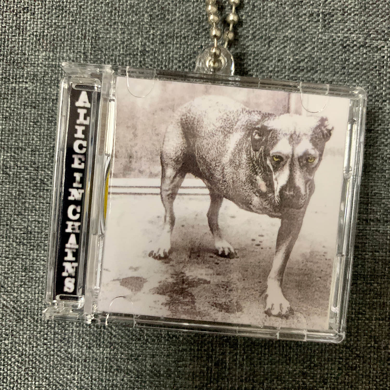Alice In Chains Little CD Album Cover Keychains  - Facelift -Jar Of Flies -The Devil Put Dinosaurs Here -Dirt