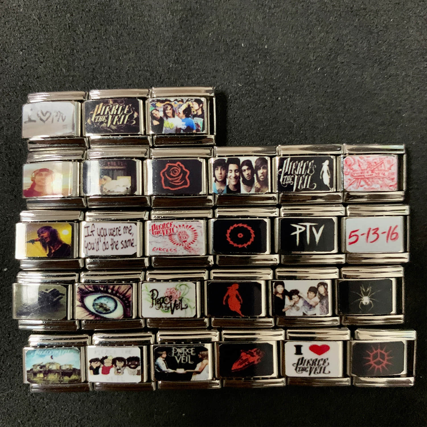 Pierce The Veil Band  Italian Bracelet