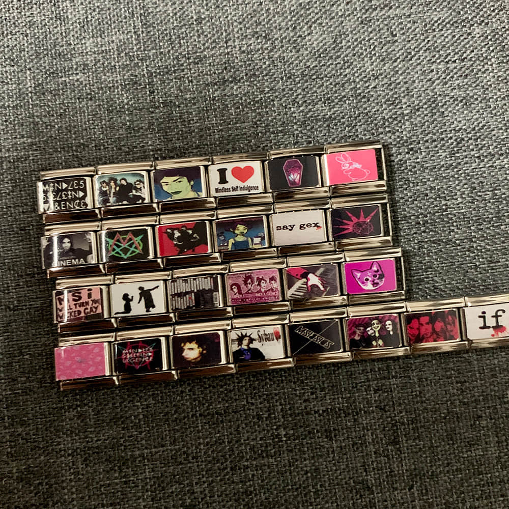 MSI Mindless Self Indulgence Band Italian Bracelet