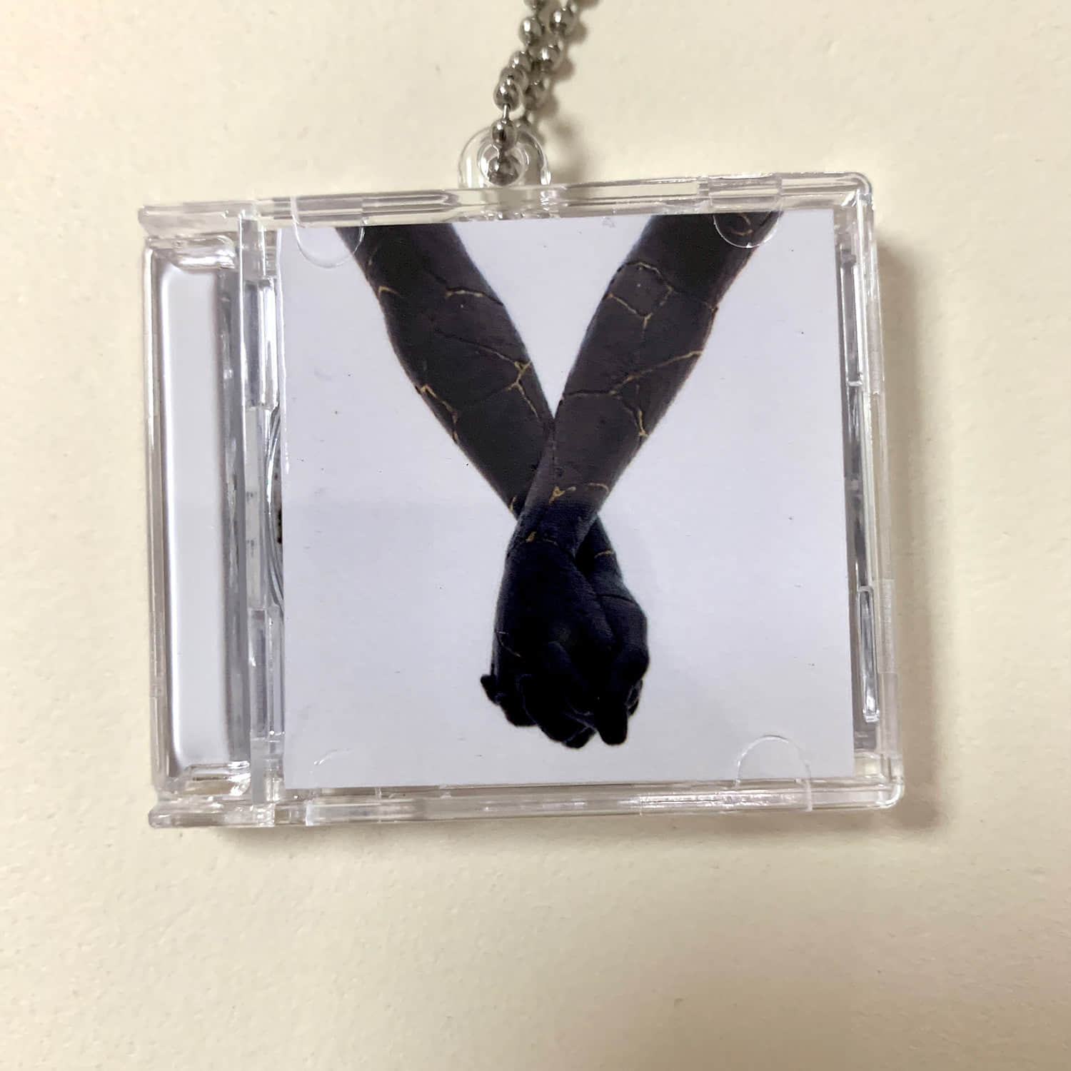 Bad Omens Little CD Album Cover Keychains - The Death Of Peace Of Mind
