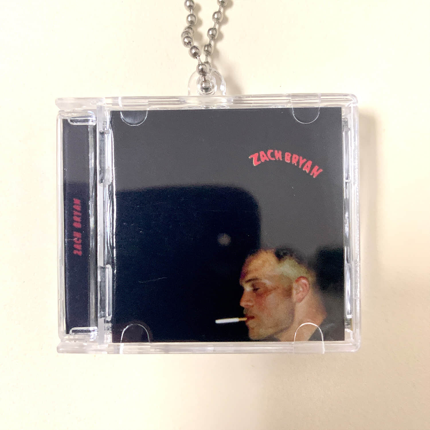 Zach Bryan Little CD Album Cover Keychains  - Zach Bryan