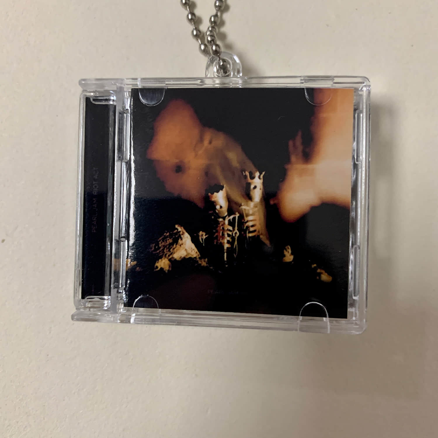 Pearl Jam Little CD Album Cover Keychains - Ten - Riot Act