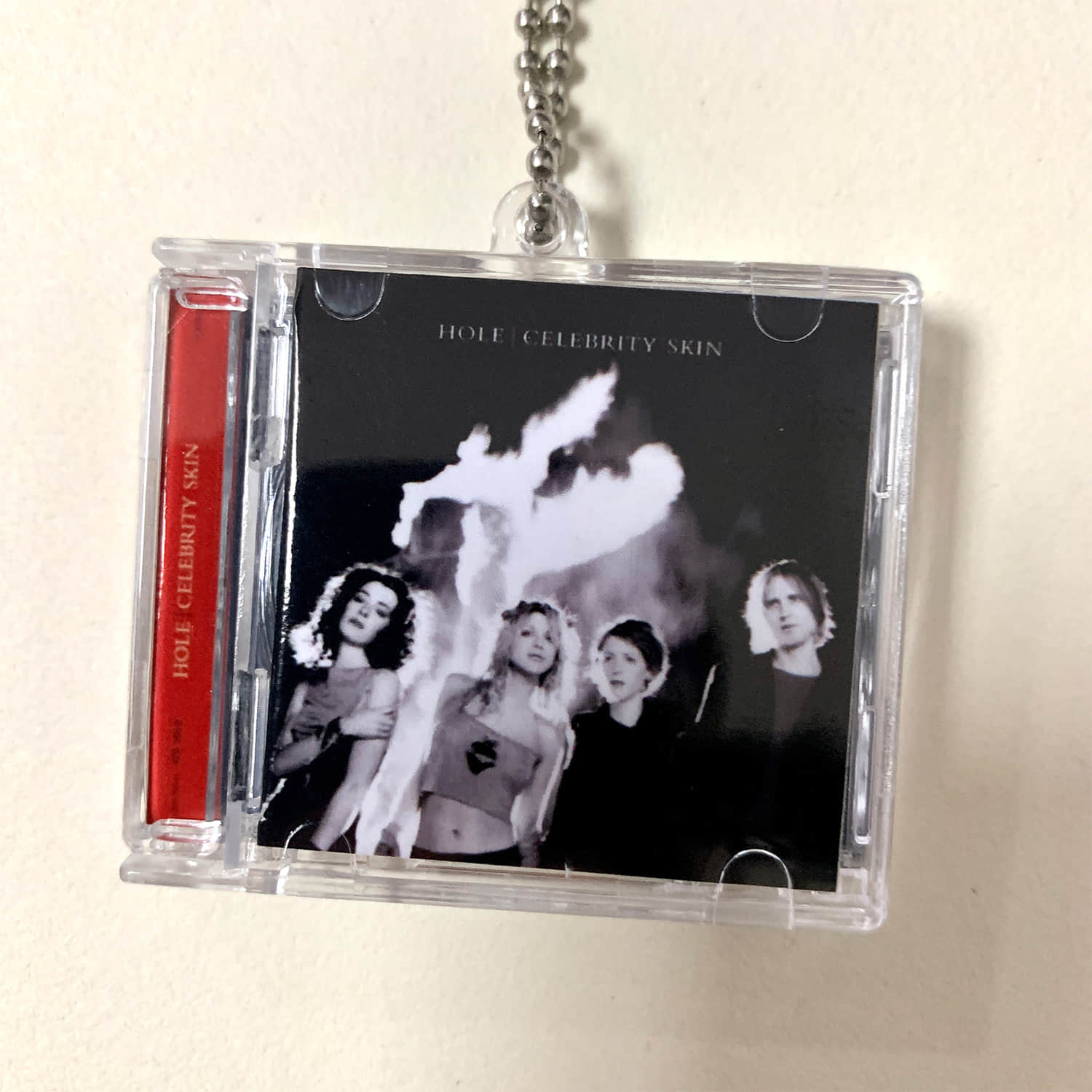 Hole Little CD Album Cover Keychains - Live Through This - Celebrity Skin