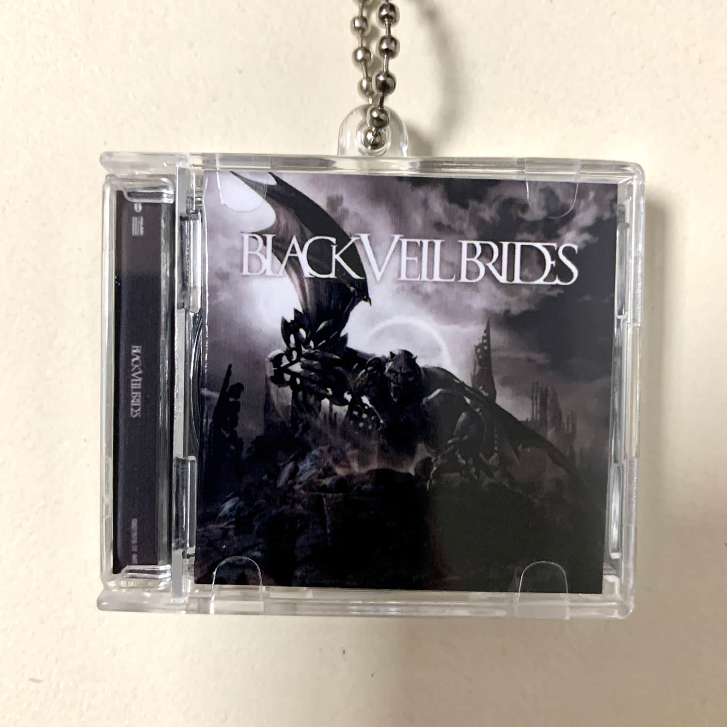 Black Veil Brides Little CD Album Cover Keychains – Wretched And Divine_The Story Of The Wild Ones - Black Veil Brides
