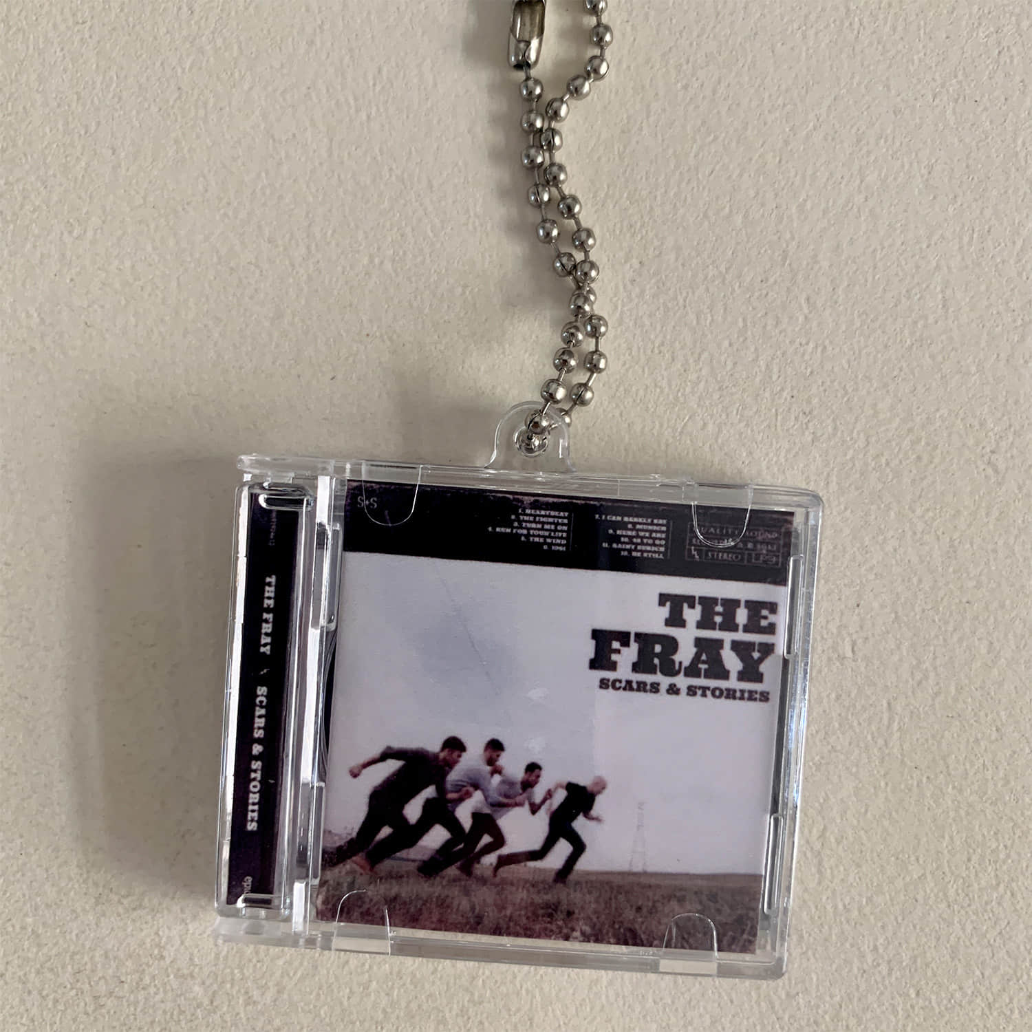 The Fray Little CD Album Cover Keychains  – Scars & Stories