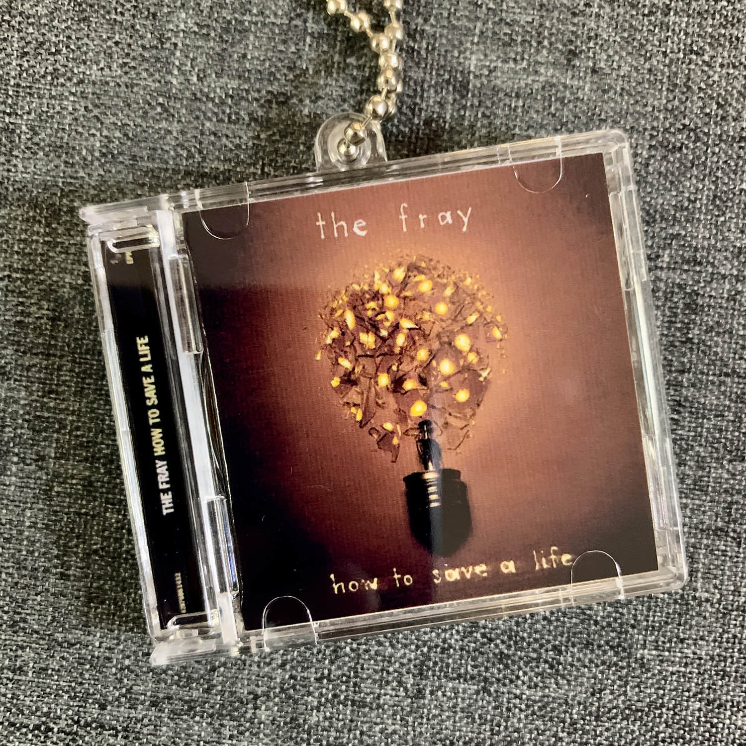The Fray Little CD Album Cover Keychains – The Fray -How To Save A Life-Through The Years - Scars and Stories