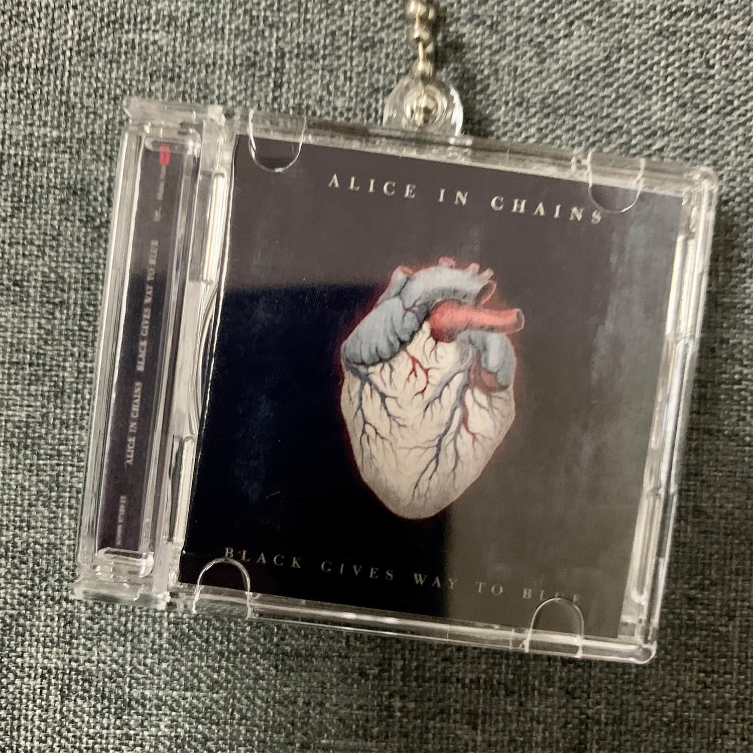 Alice In Chains Little CD Album Cover Keychains  - Facelift -Jar Of Flies -The Devil Put Dinosaurs Here -Dirt