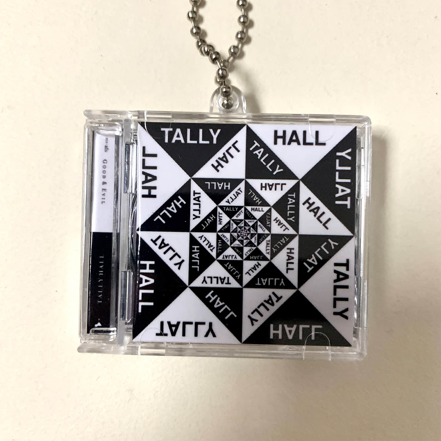 Tally Hall Little CD Album Cover Keychains - Marvin_s Marvelous Mechanical Museum - Good & Evil