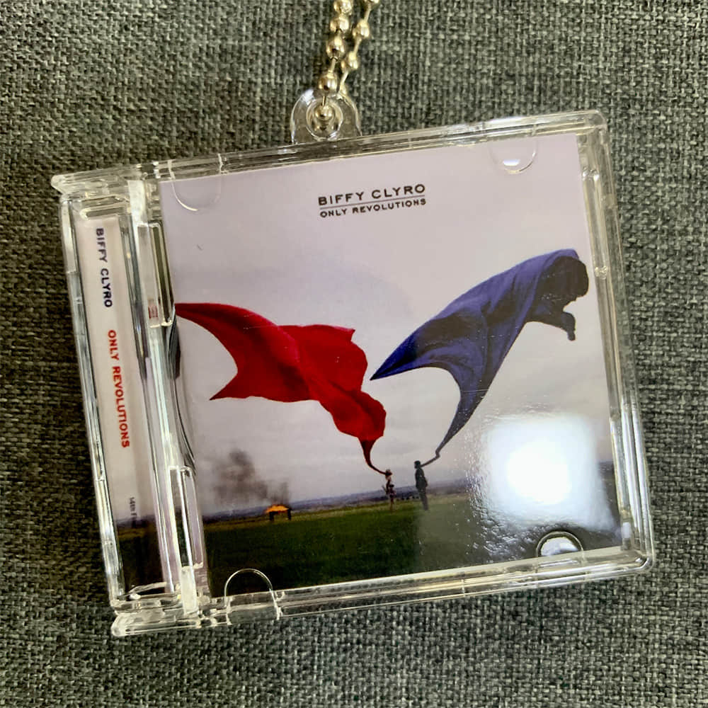 Biffy Clyro Little CD Album Cover Keychains – Only Revolutions