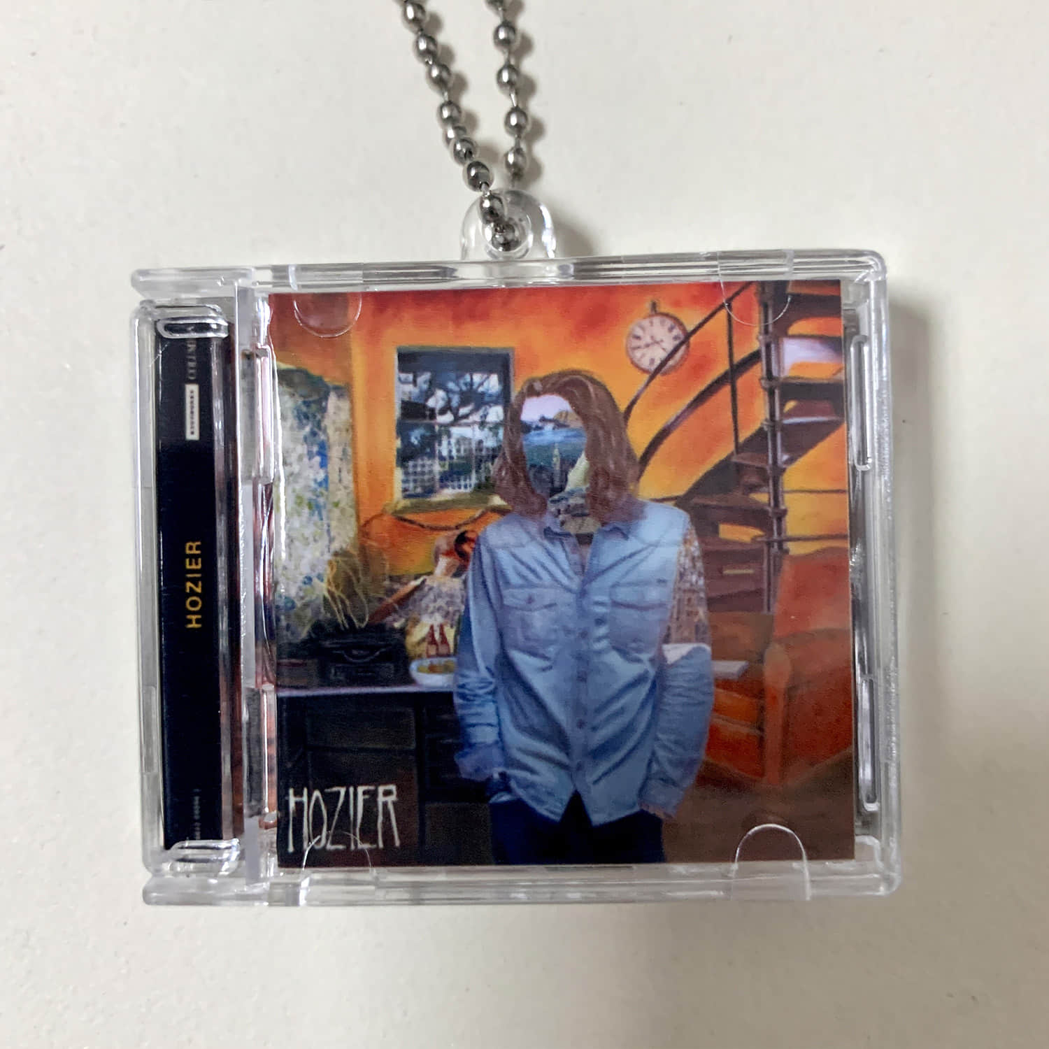 Hozier Little CD Album Cover Keychains - Unreal Unearth -Hozier -Wasteland_ Baby