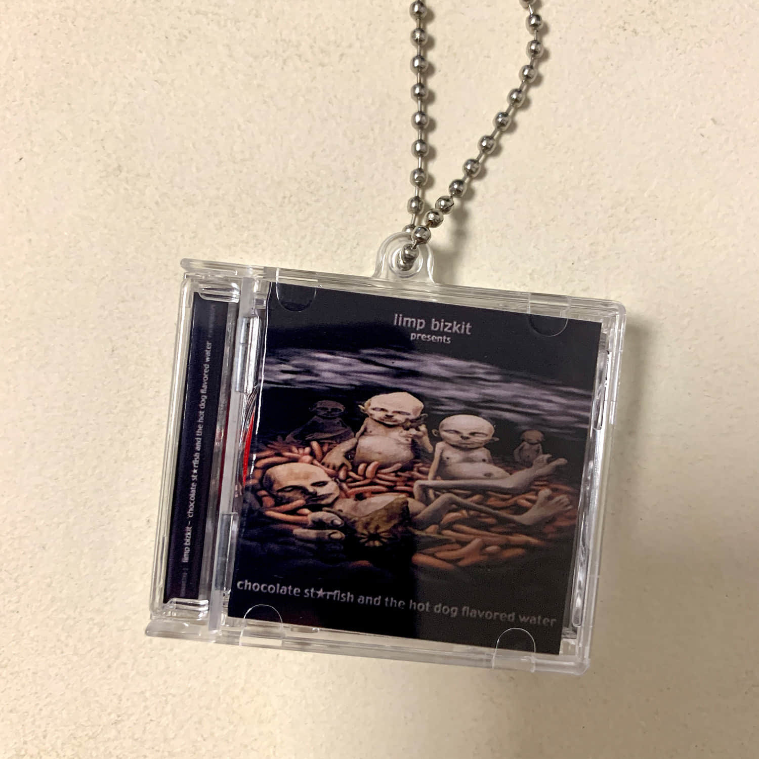 Limp Bizkit Little CD Album Cover Keychains - Significant Other - Chocolate Starfish And The Hot Dog Flavored Wate