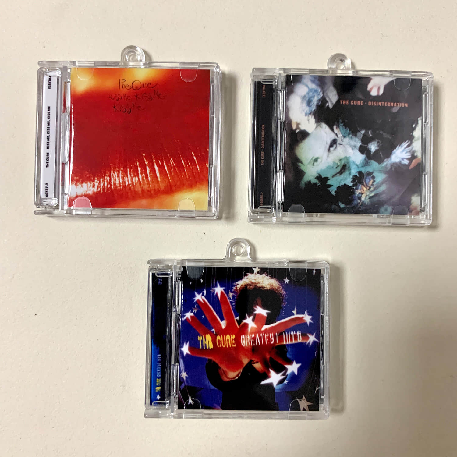 The Cure Little CD Album Cover Keychains – Disintegration