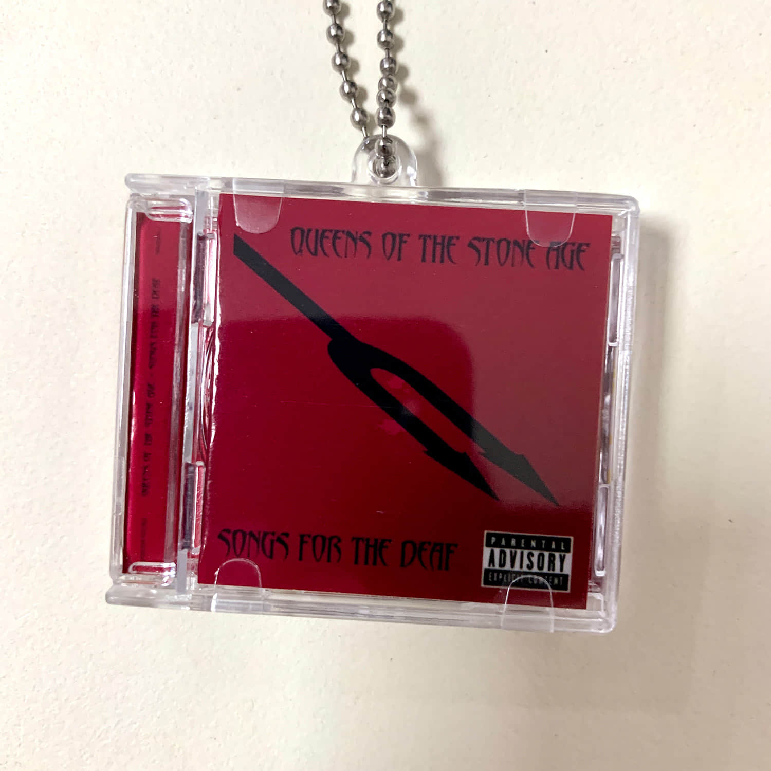 Queens Of The Stone Age Little CD Album Cover Keychains - Era Vulgaris - Songs For The Deaf