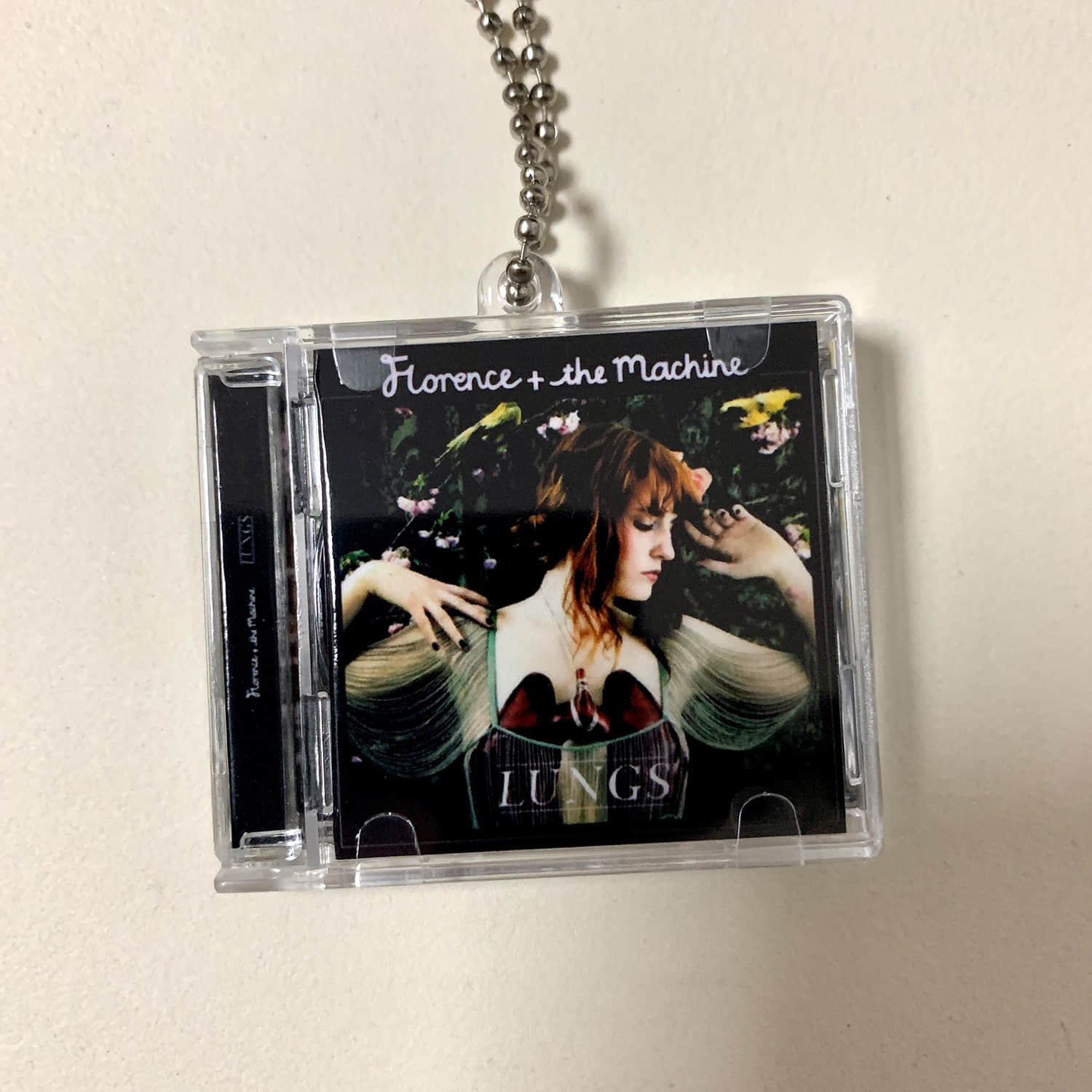 Florence + The Machine Little CD Album Cover Keychains – Lungs