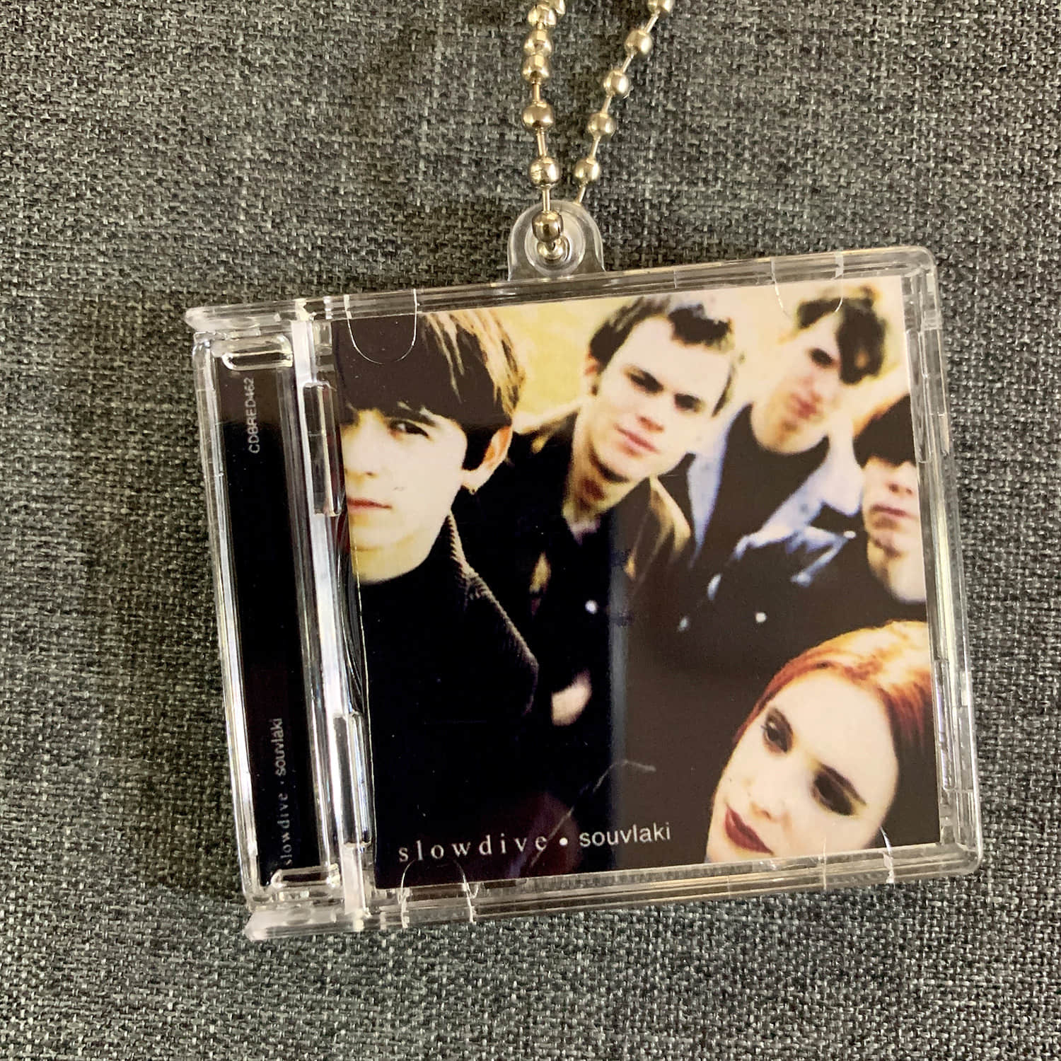 Slowdive Little CD Album Cover Keychains – Souvlaki