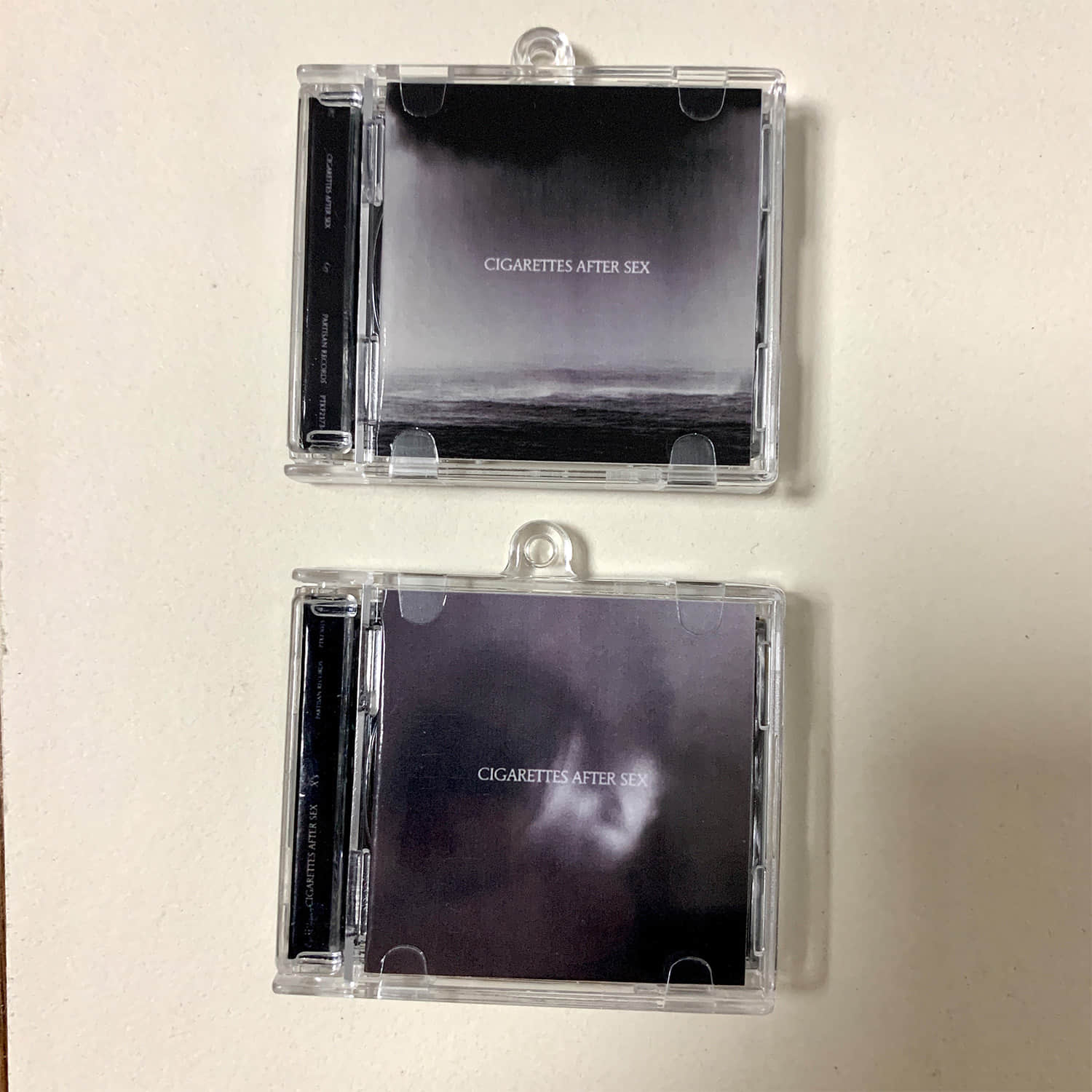 Cigarettes After Sex Little CD Album Cover Keychains – X's -Cry